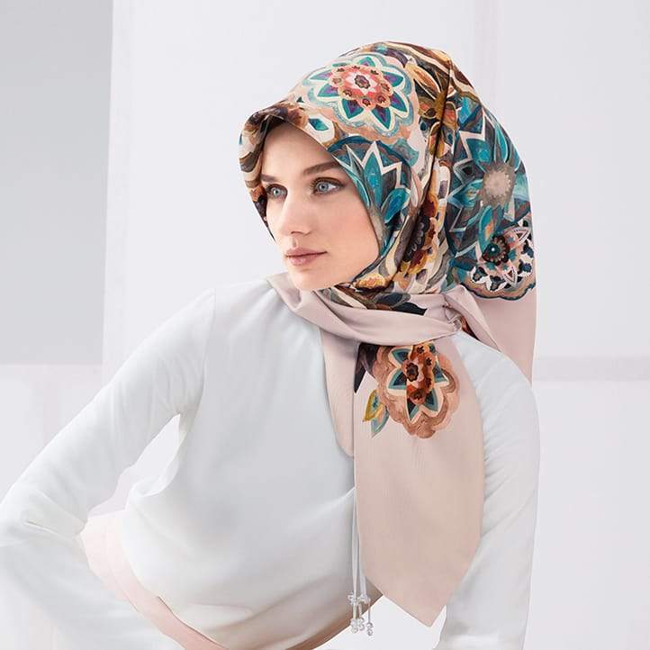 Armine : Nahla Turkish Silk Hijab for Women - Beautiful Hijab Styles