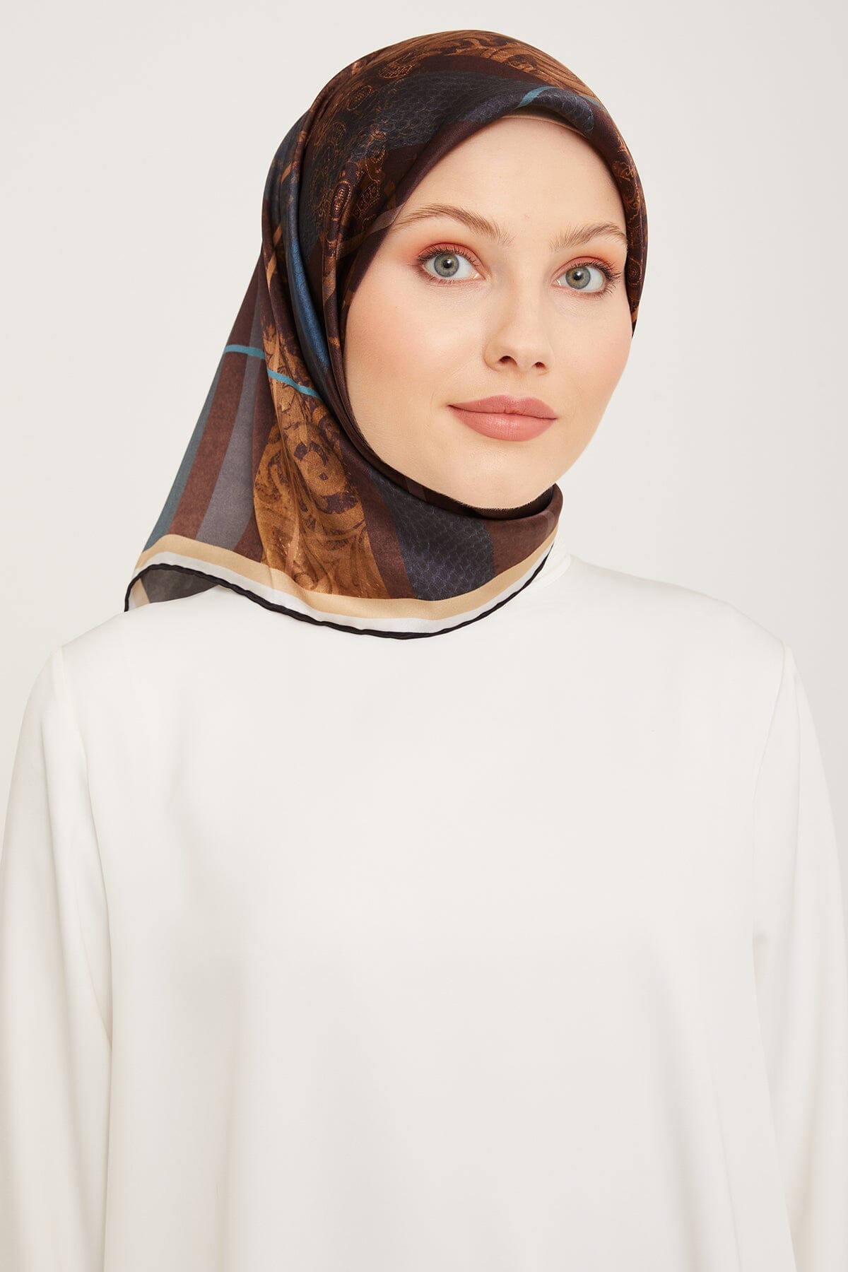 Armine Srisuri Elegant Silk Scarf #36 Silk Hijabs,Armine Armine 
