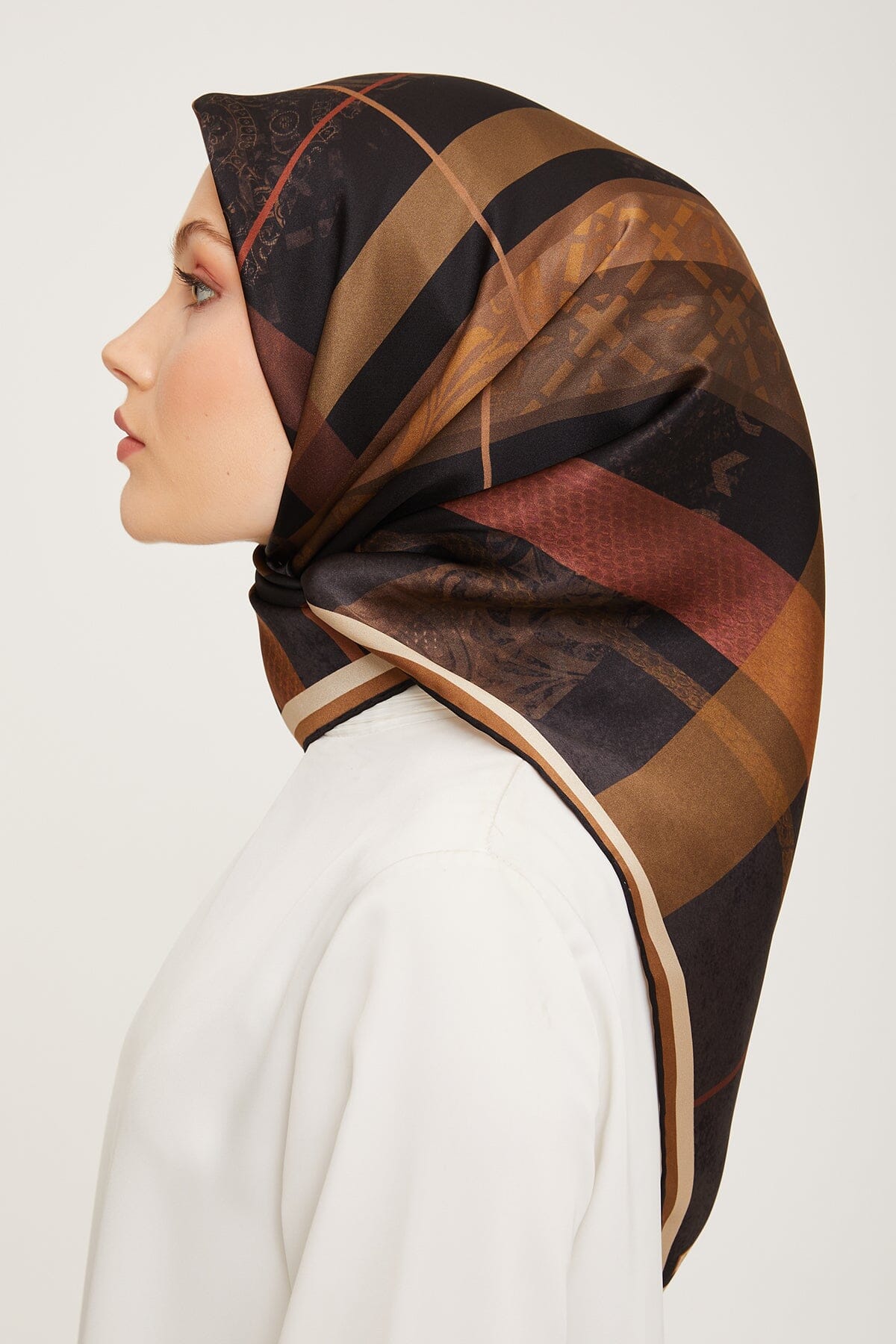 Armine Srisuri Elegant Silk Scarf #5 Silk Hijabs,Armine Armine 