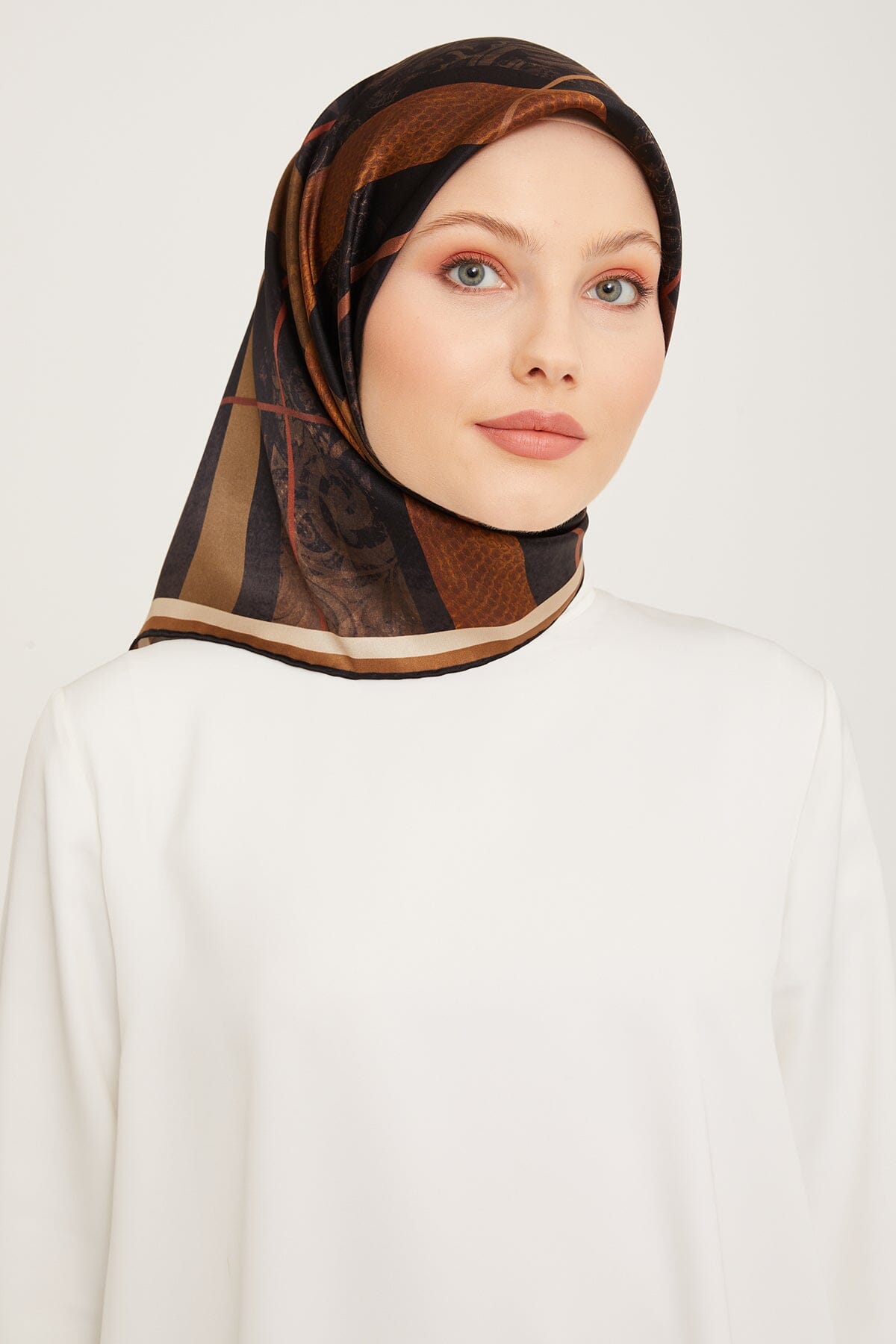 Armine Srisuri Elegant Silk Scarf #5 Silk Hijabs,Armine Armine 