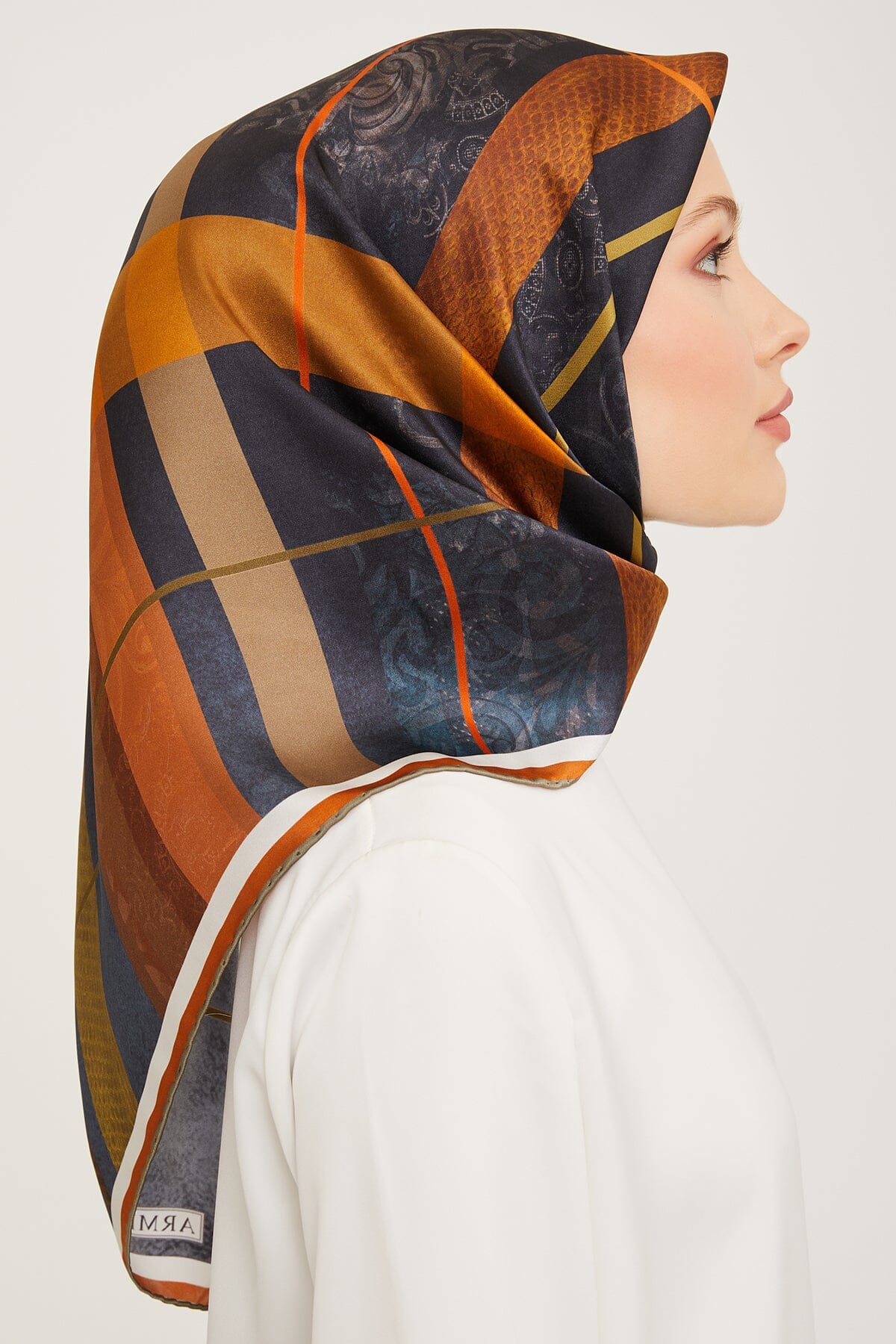 Armine Srisuri Elegant Silk Scarf #50 Silk Hijabs,Armine Armine 