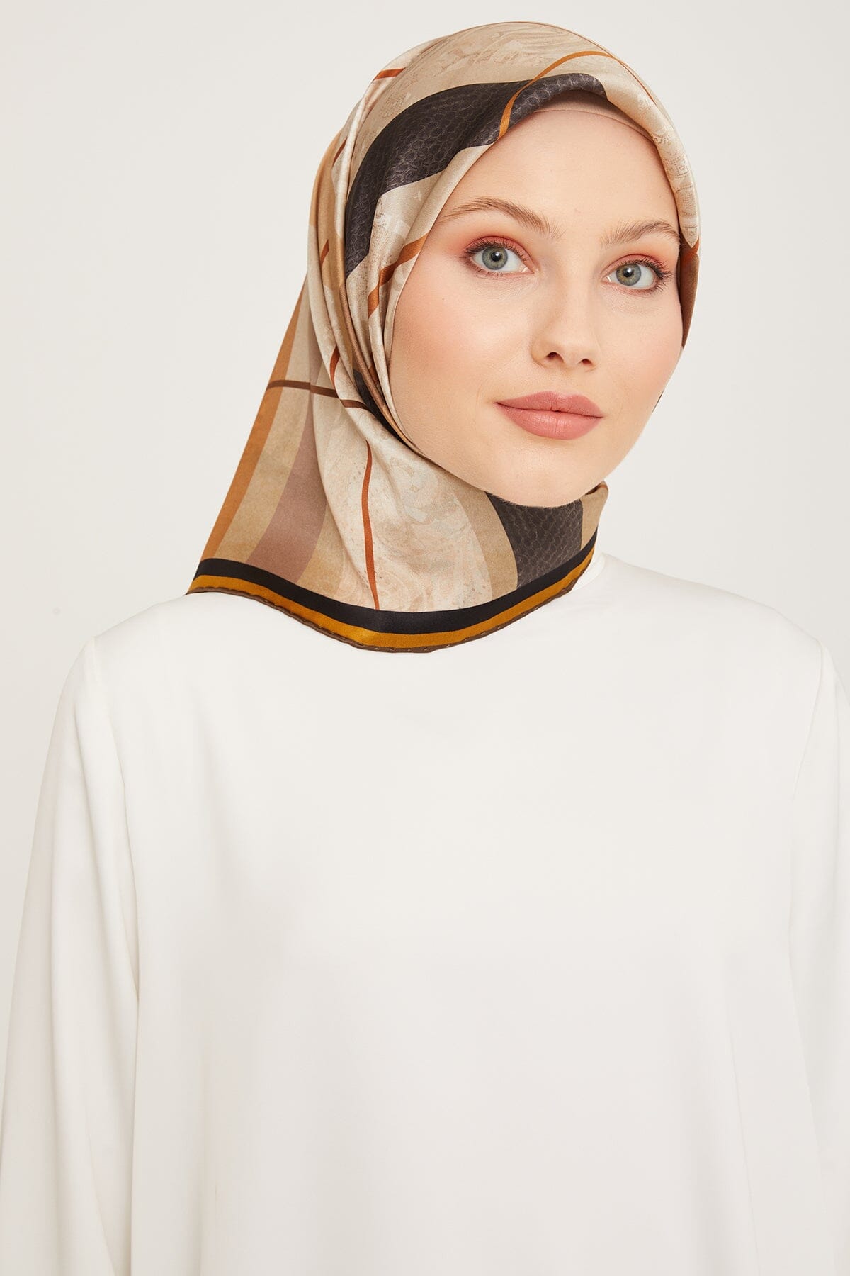 Armine Srisuri Elegant Silk Scarf #51 Silk Hijabs,Armine Armine 