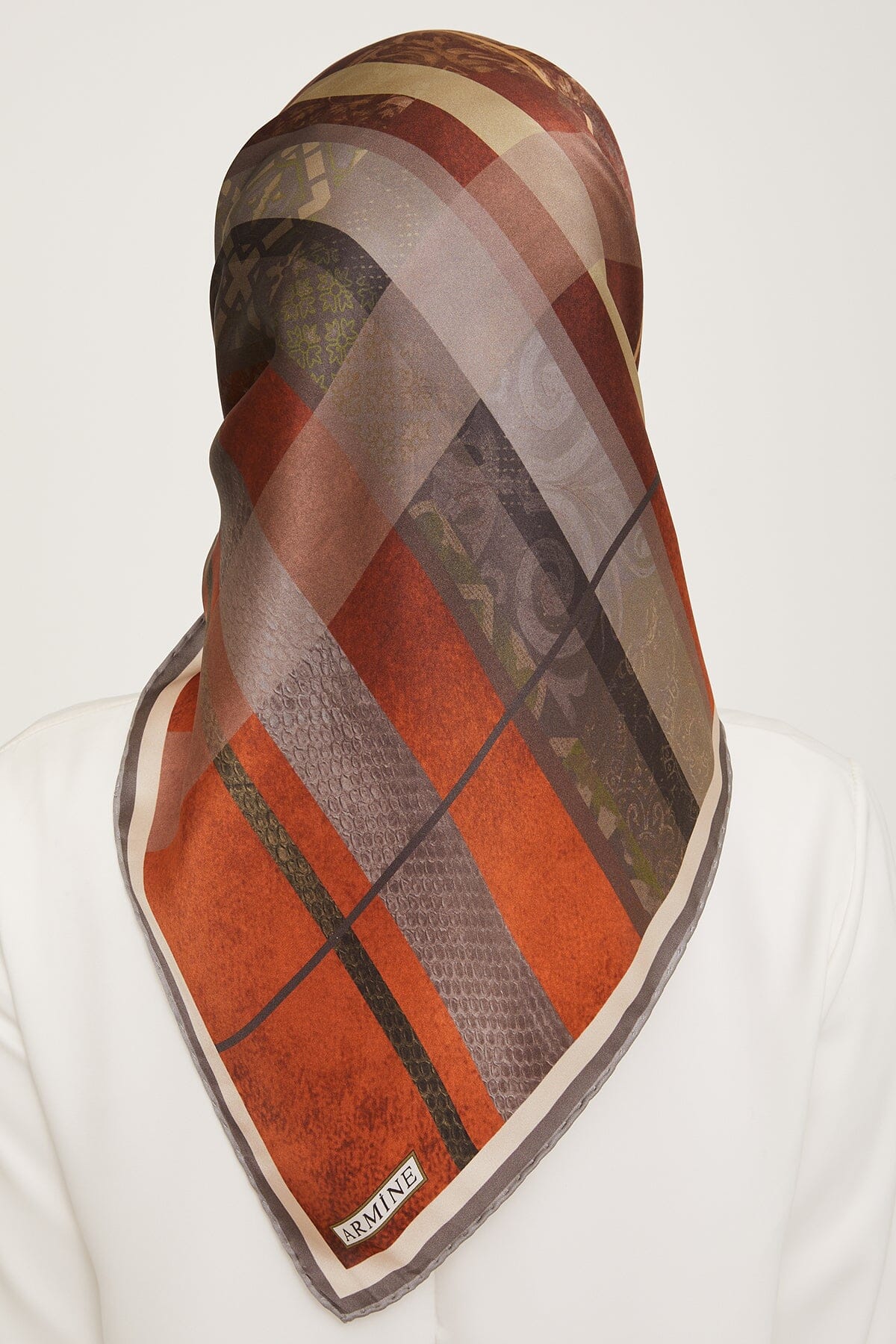 Armine Srisuri Elegant Silk Scarf #53 Silk Hijabs,Armine Armine 