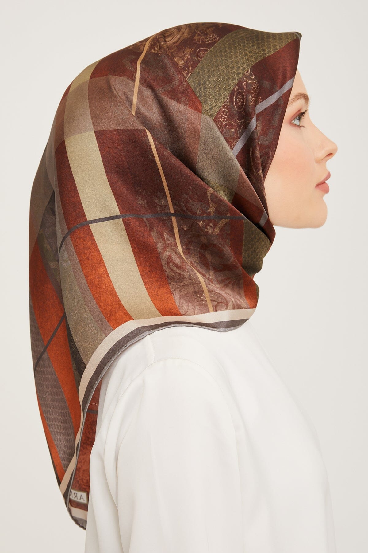 Armine Srisuri Elegant Silk Scarf #53 Silk Hijabs,Armine Armine 