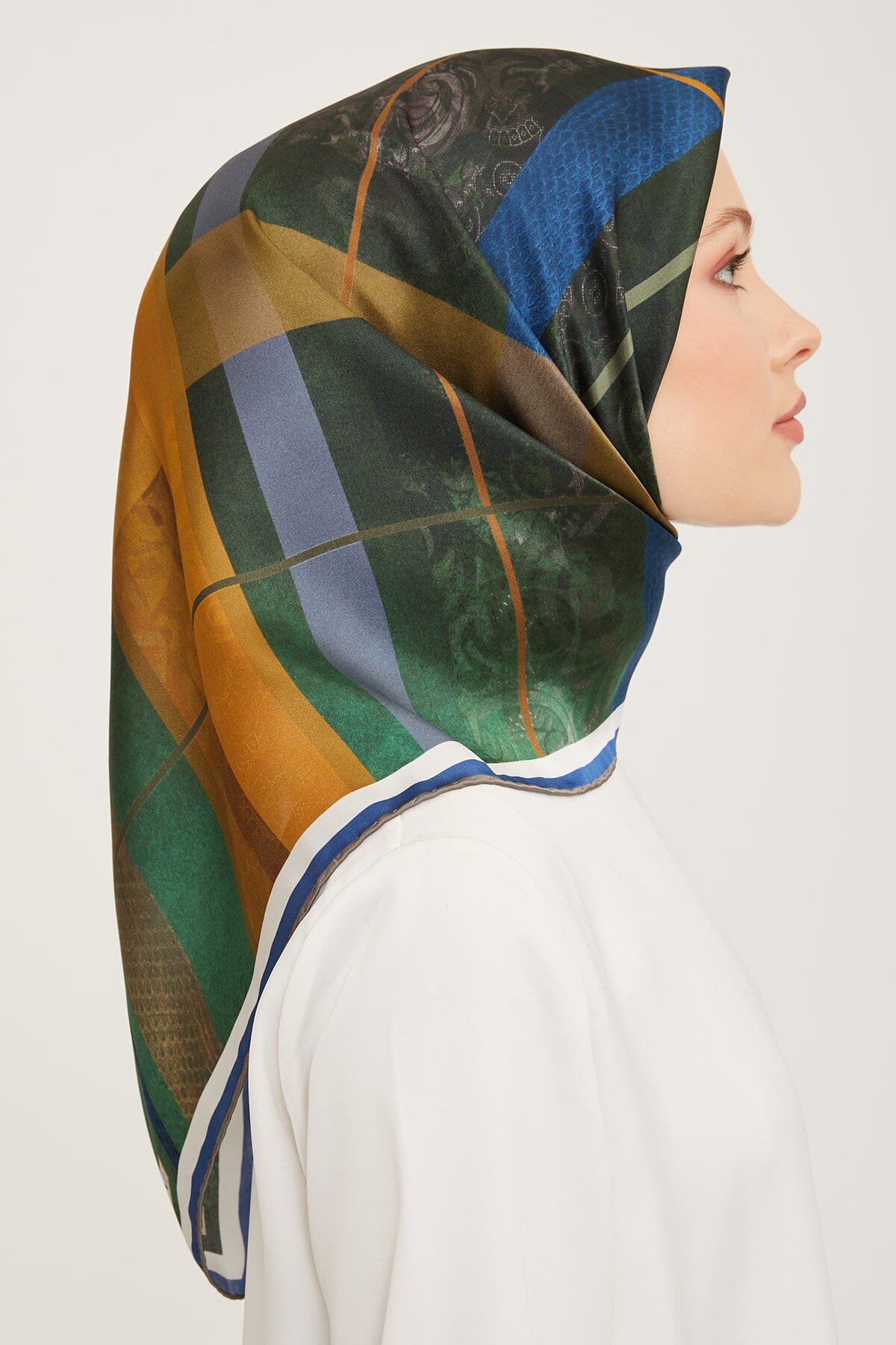 Armine Srisuri Elegant Silk Scarf #54 Silk Hijabs,Armine Armine 