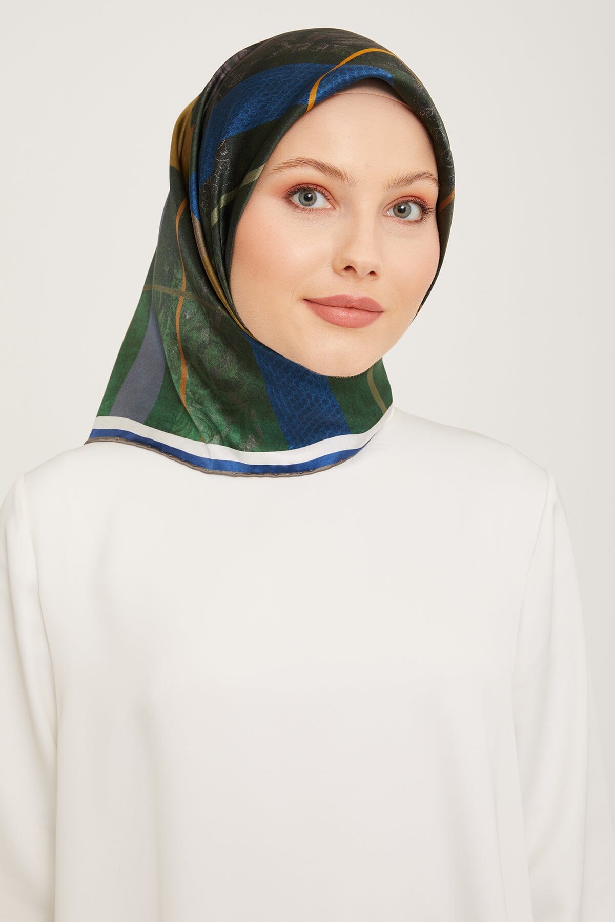 Armine Srisuri Elegant Silk Scarf #54 Silk Hijabs,Armine Armine 
