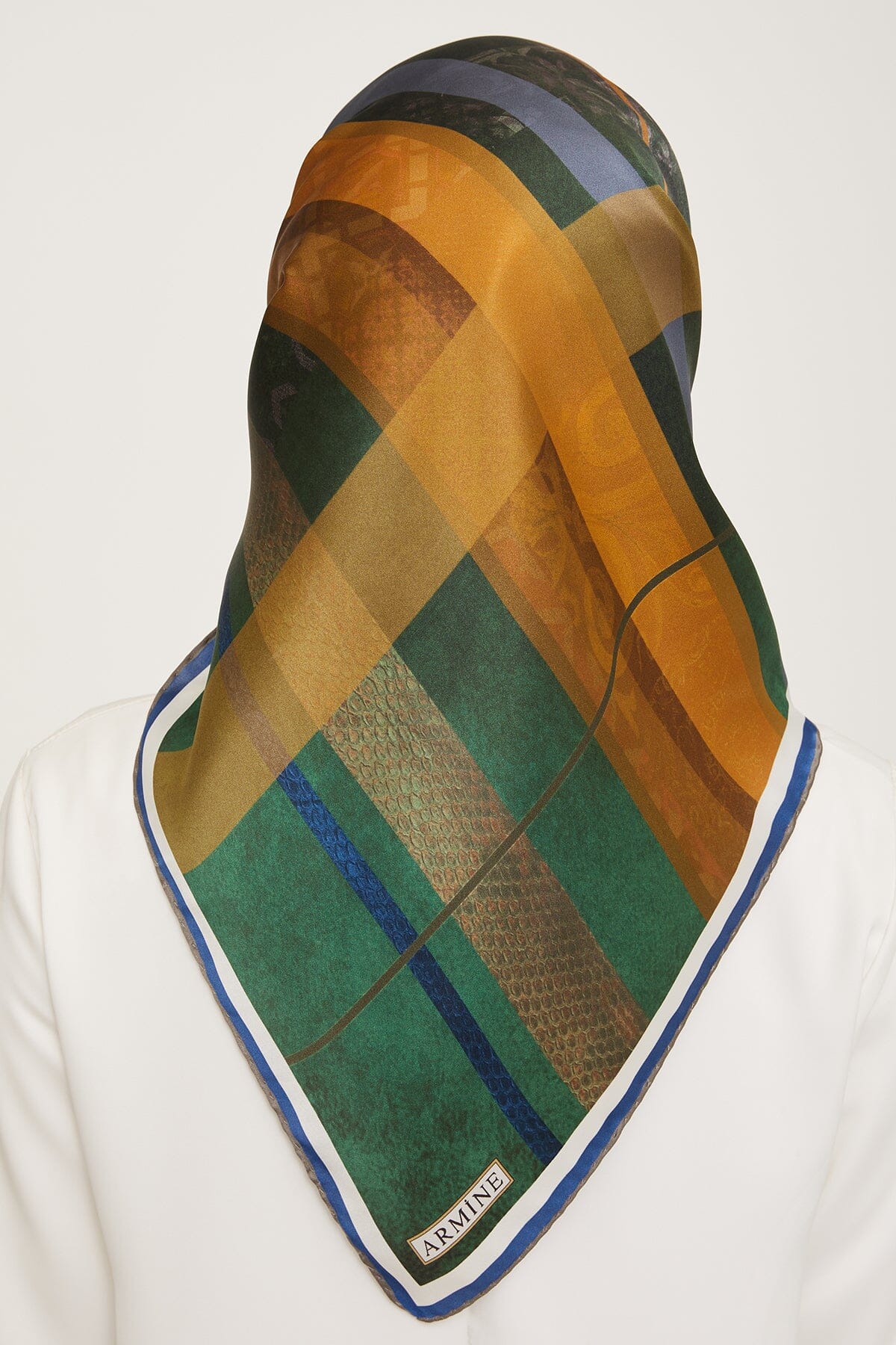 Armine Srisuri Elegant Silk Scarf #54 Silk Hijabs,Armine Armine 