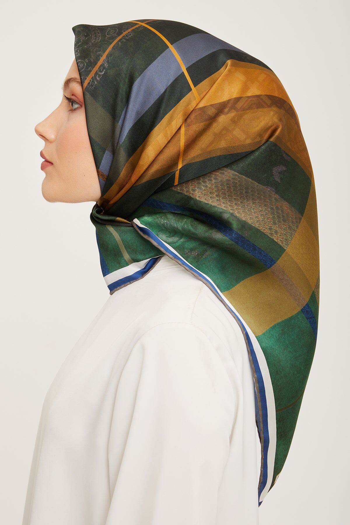 Armine Srisuri Elegant Silk Scarf #54 Silk Hijabs,Armine Armine 