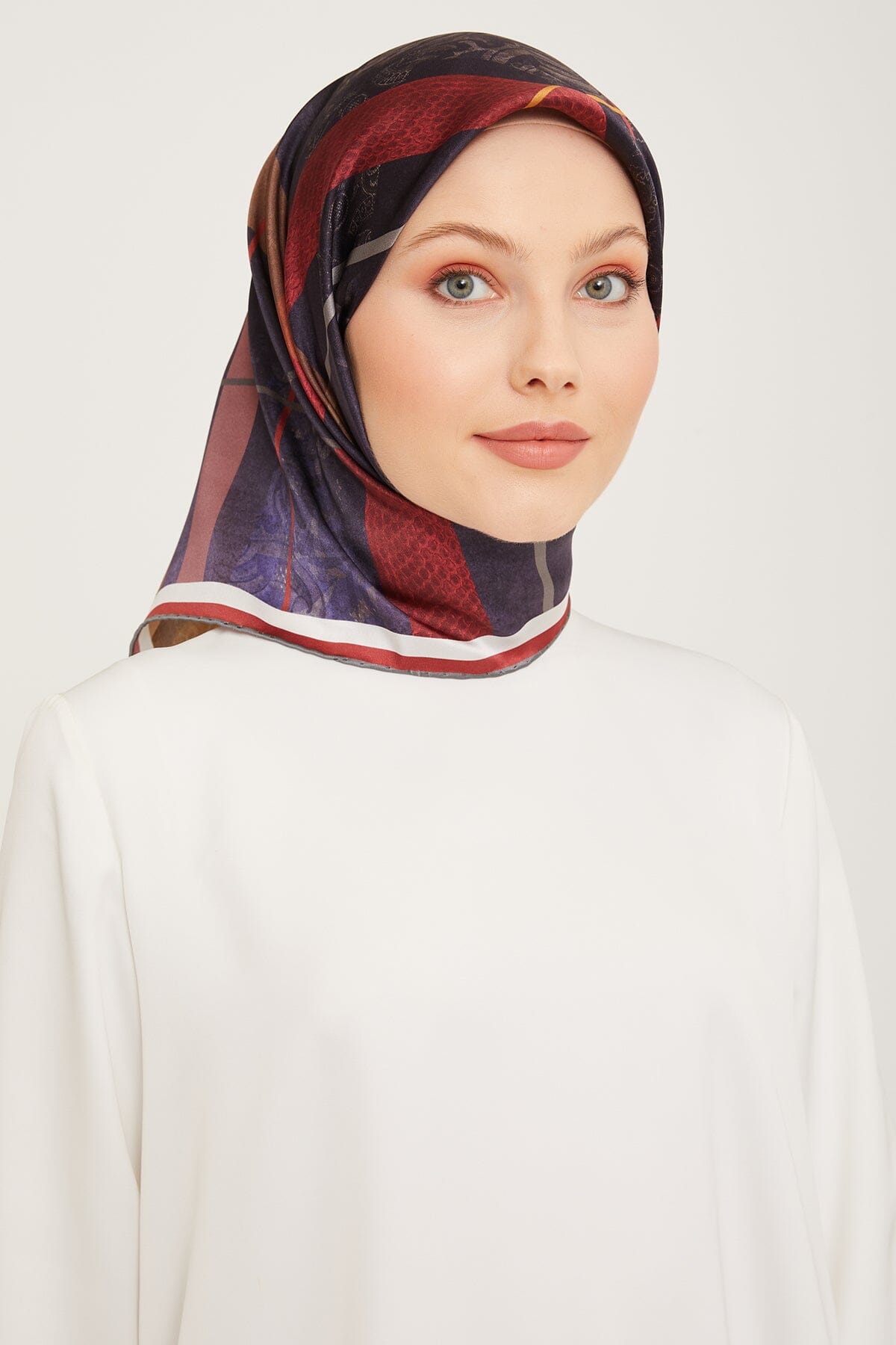 Armine Srisuri Elegant Silk Scarf #55 Silk Hijabs,Armine Armine 
