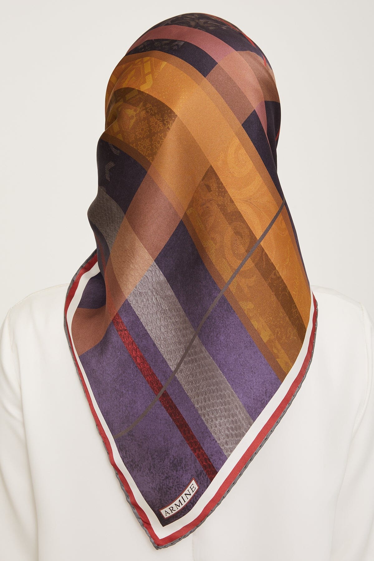 Armine Srisuri Elegant Silk Scarf #55 Silk Hijabs,Armine Armine 