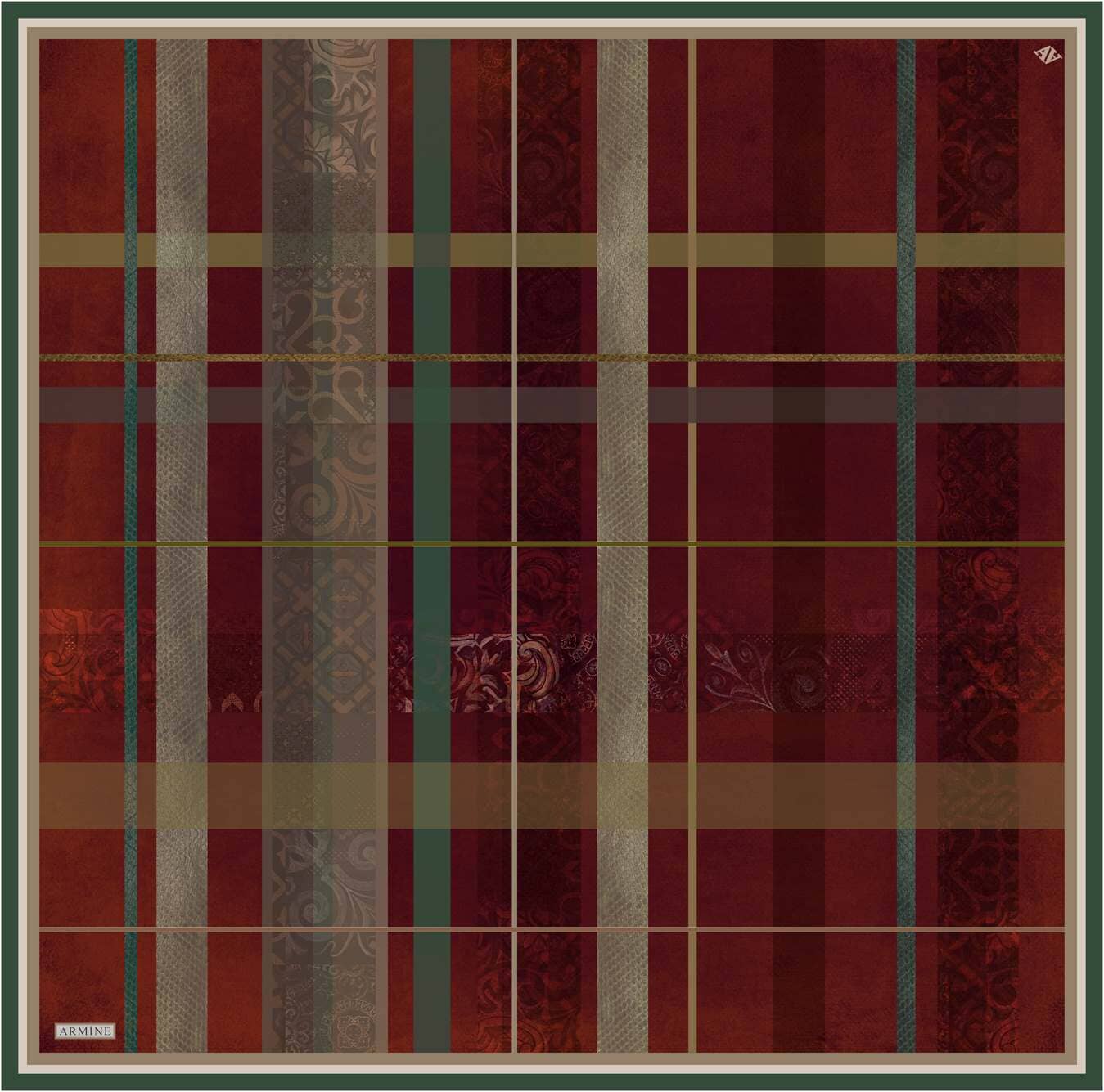 Armine Srisuri Elegant Silk Scarf #56 Silk Hijabs,Armine Armine 