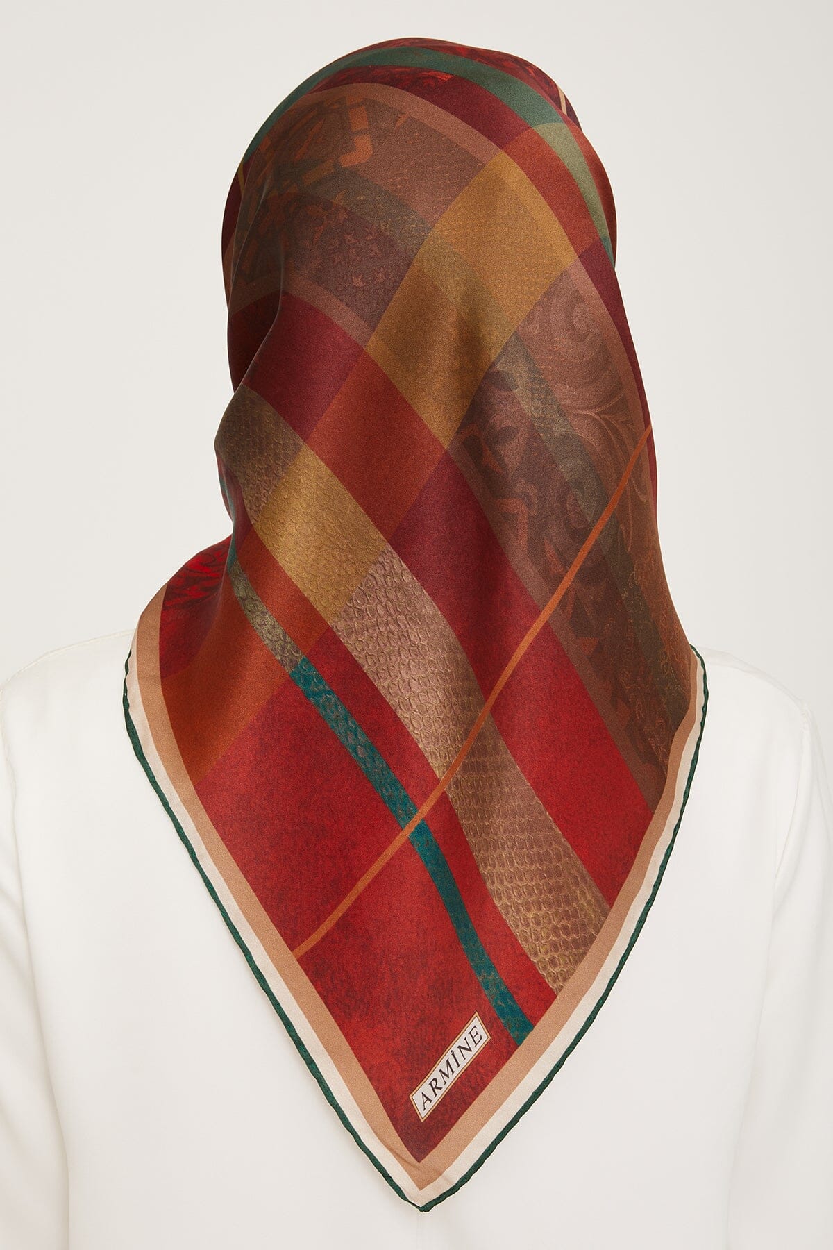 Armine Srisuri Elegant Silk Scarf #56 Silk Hijabs,Armine Armine 
