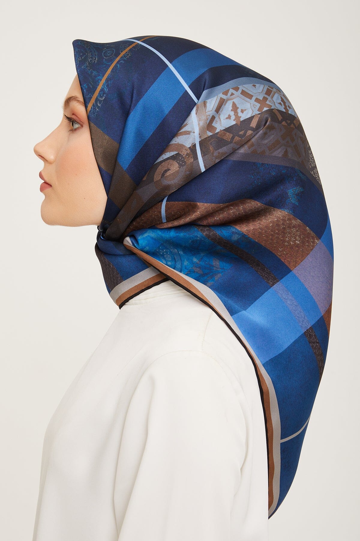 Armine Srisuri Elegant Silk Scarf #6 Silk Hijabs,Armine Armine 