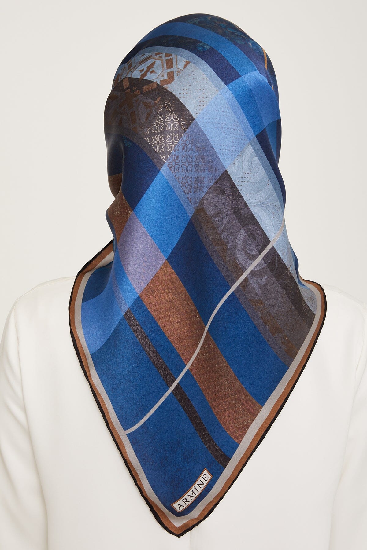 Armine Srisuri Elegant Silk Scarf #6 Silk Hijabs,Armine Armine 