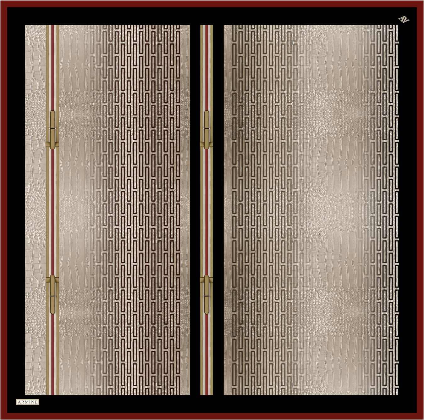 Armine Subway Square Silk Scarf #37 Silk Hijabs,Armine Armine 