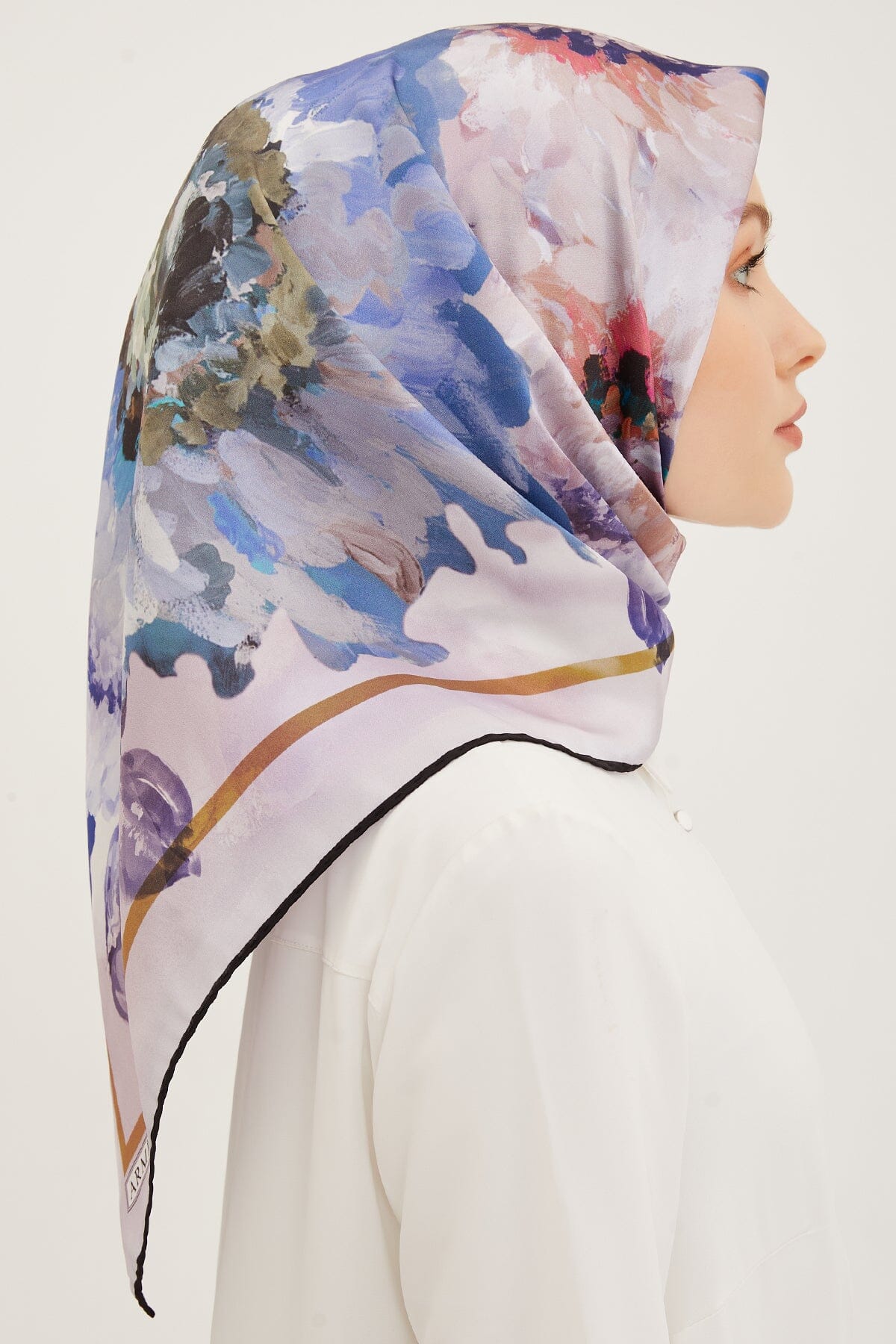 Armine Sunflower Silk Scarf #37 Silk Hijabs,Armine Armine 