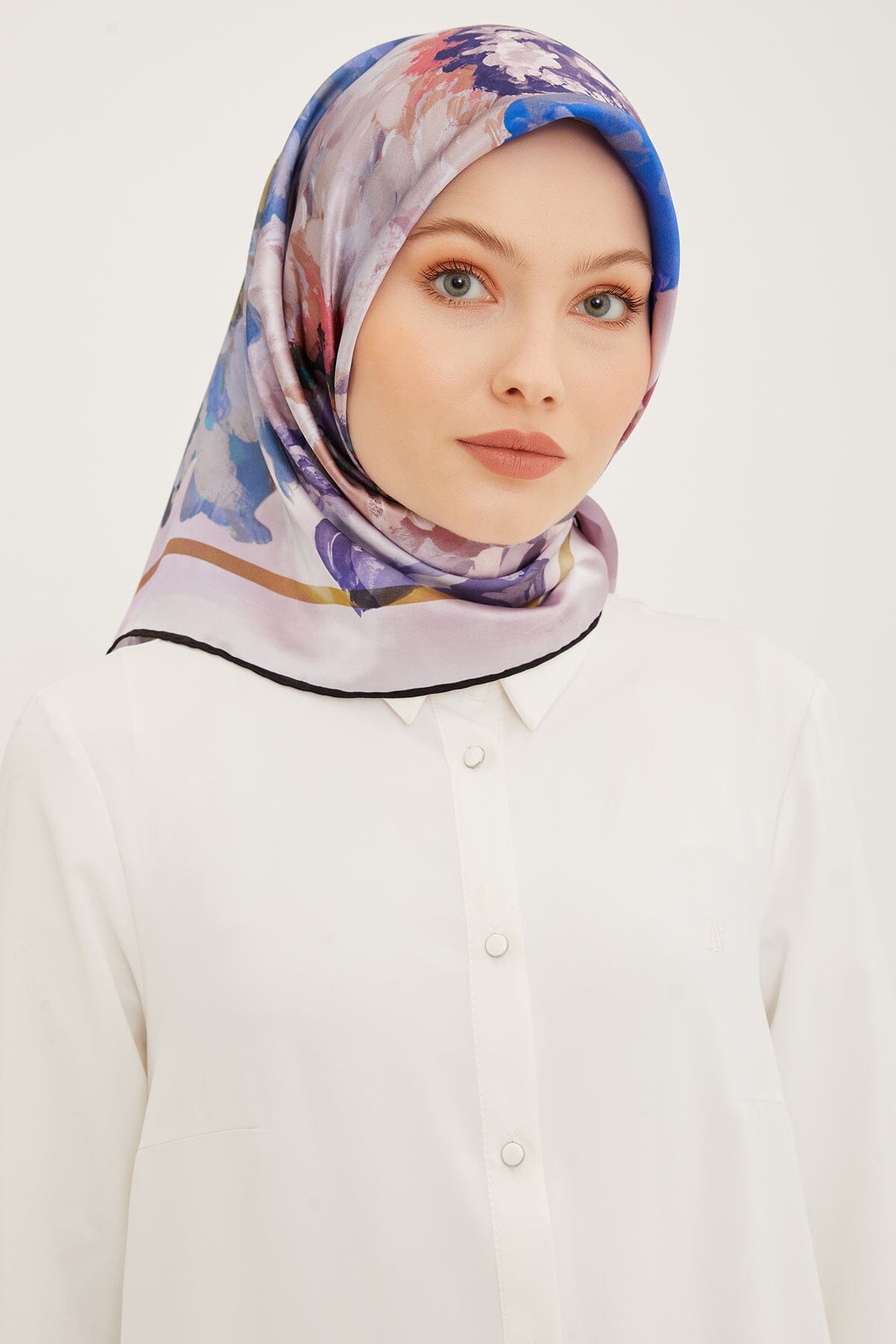 Armine Sunflower Silk Scarf #37 Silk Hijabs,Armine Armine 