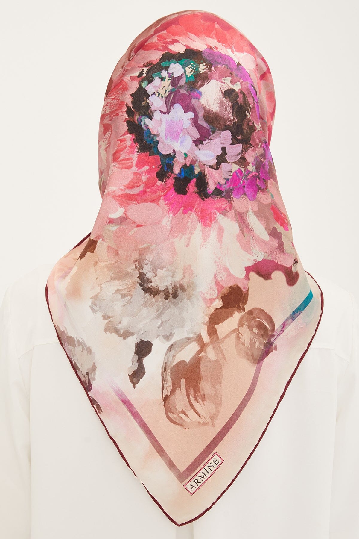 Armine Sunflower Silk Scarf #50 Silk Hijabs,Armine Armine 