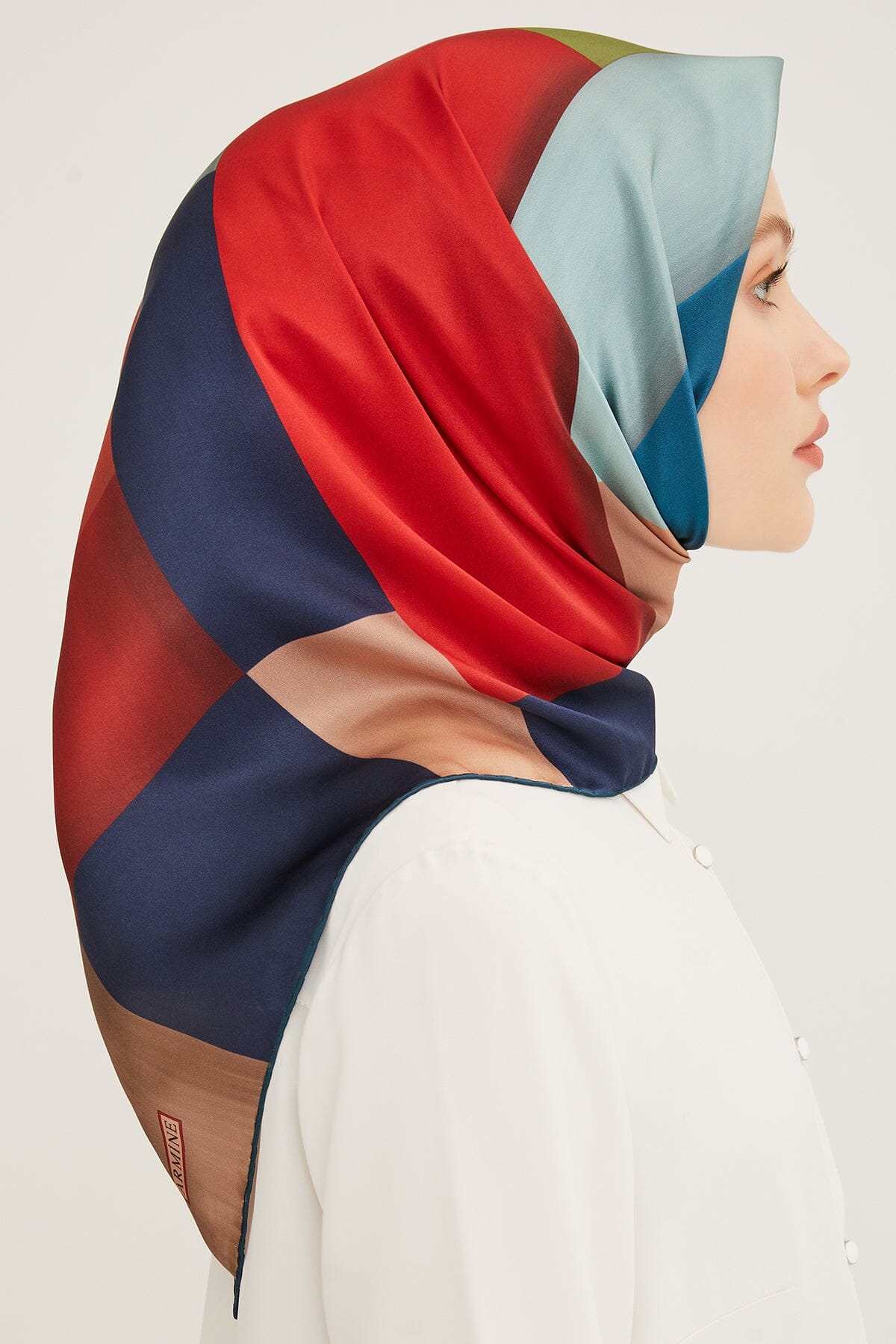 Armine Tahira Silk Twill Scarf #1 Silk Hijabs,Armine Armine 
