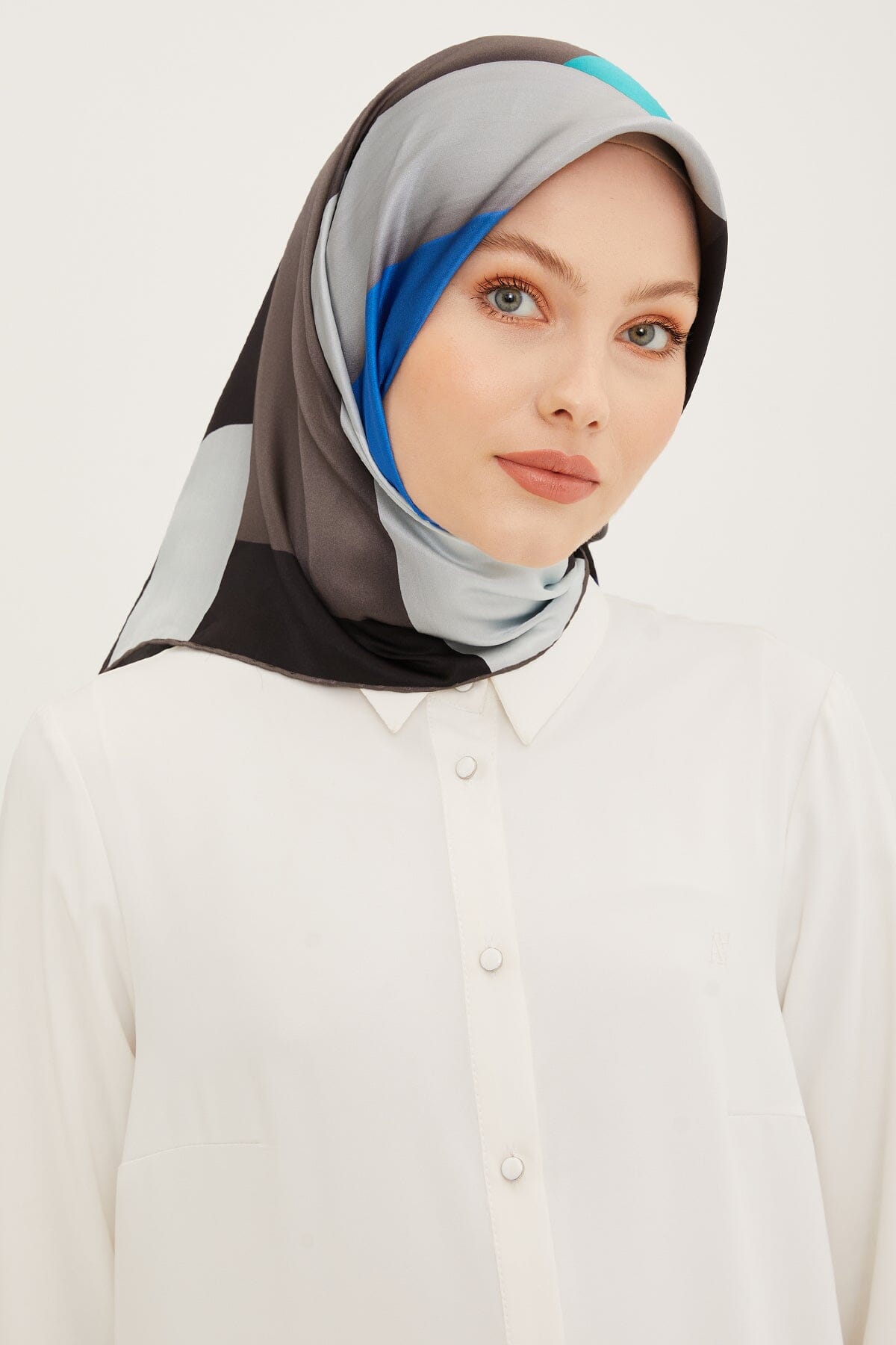 Armine Tahira Silk Twill Scarf #50 Silk Hijabs,Armine Armine 
