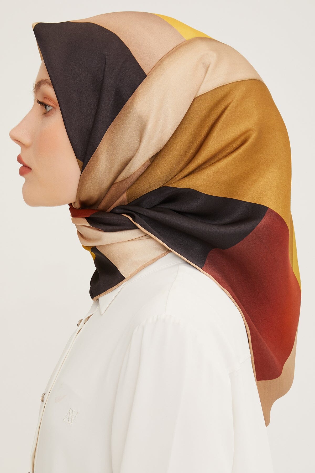 Armine Tahira Silk Twill Scarf #52 Silk Hijabs,Armine Armine 