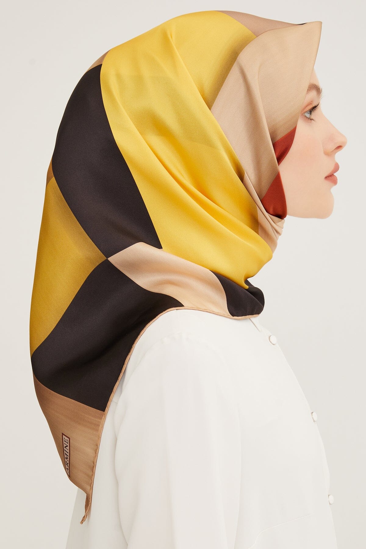 Armine Tahira Silk Twill Scarf #52 Silk Hijabs,Armine Armine 
