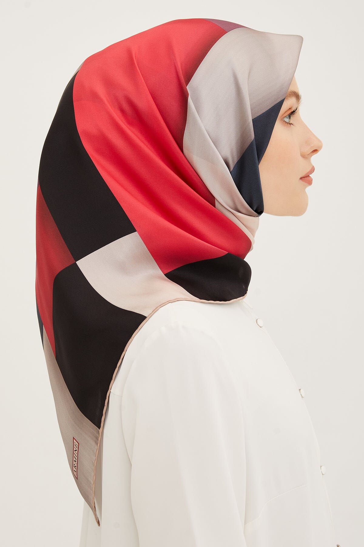 Armine Tahira Silk Twill Scarf #53 Silk Hijabs,Armine Armine 
