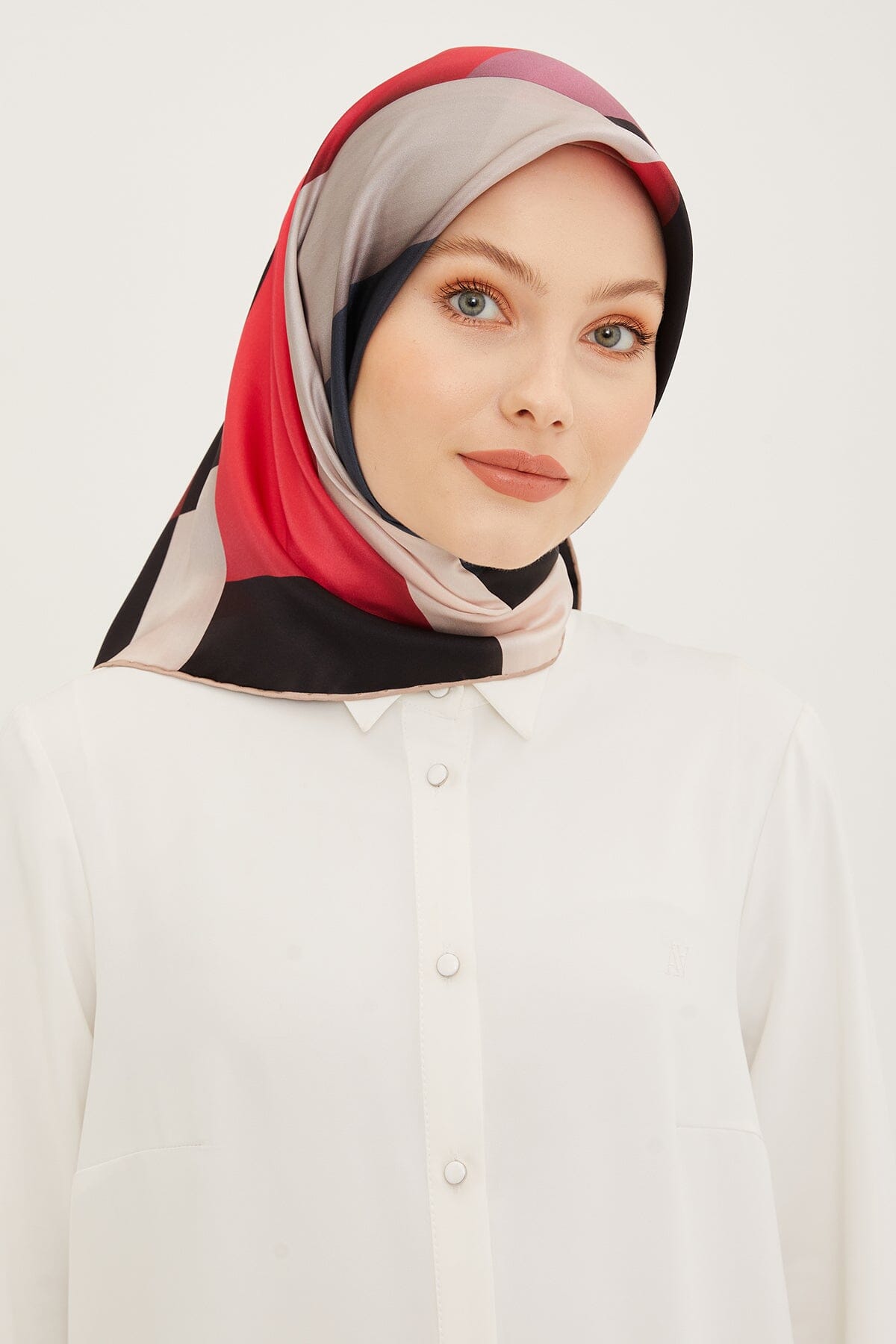 Armine Tahira Silk Twill Scarf #53 Silk Hijabs,Armine Armine 