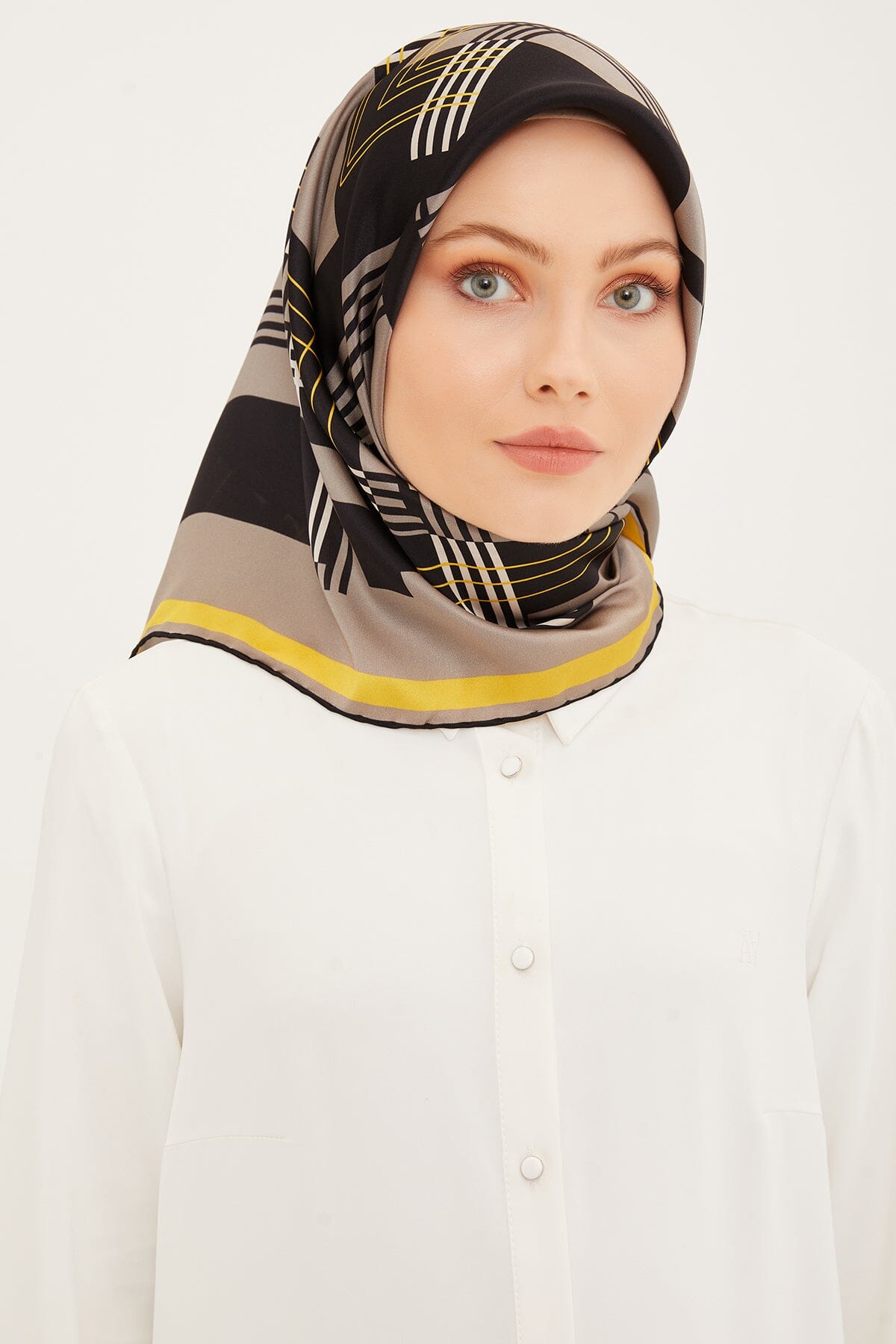 Armine Talia Modern Silk Scarf #54 Silk Hijabs,Armine Armine 
