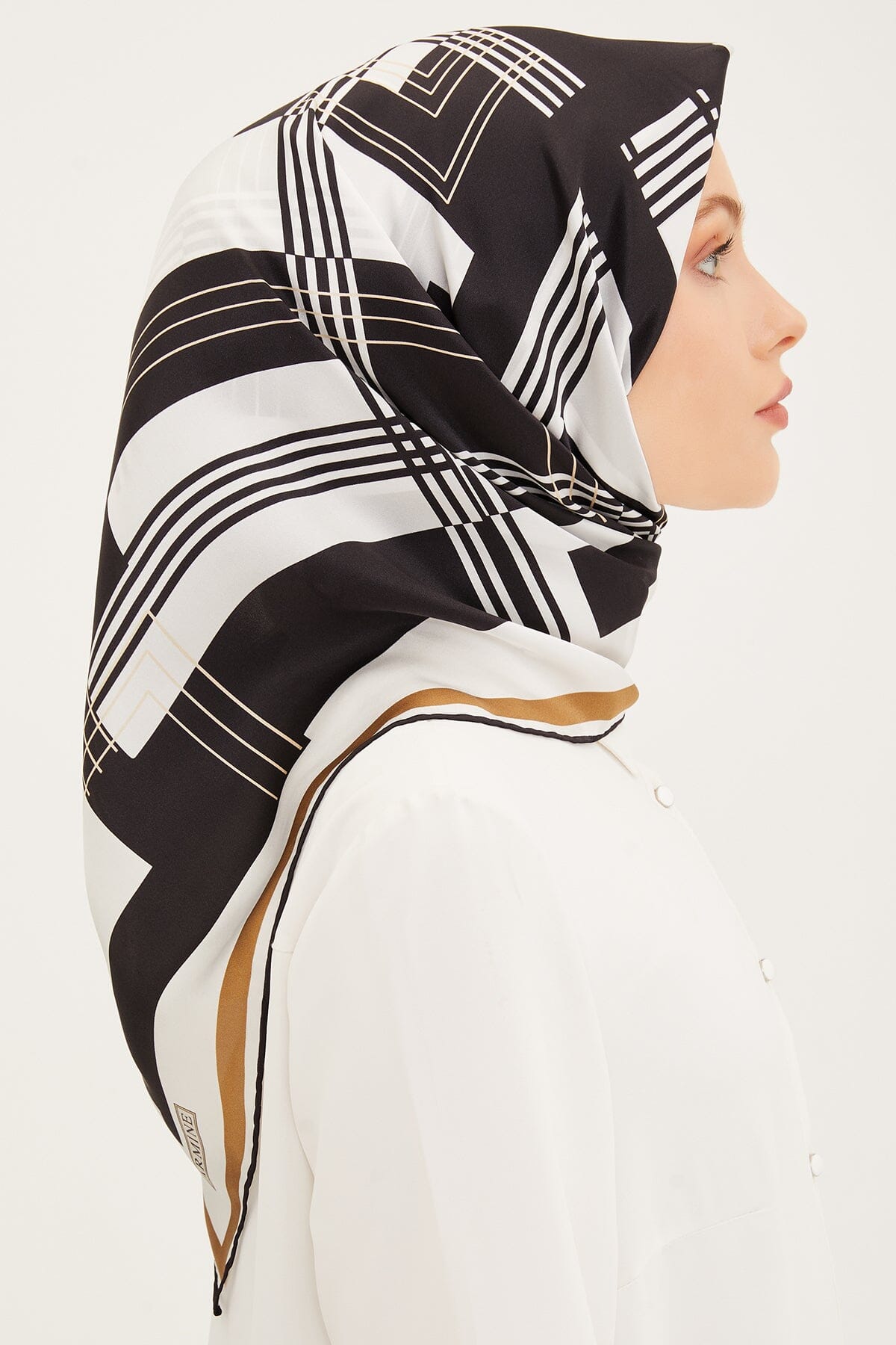 Armine Talia Modern Silk Scarf #9 Silk Hijabs,Armine Armine 