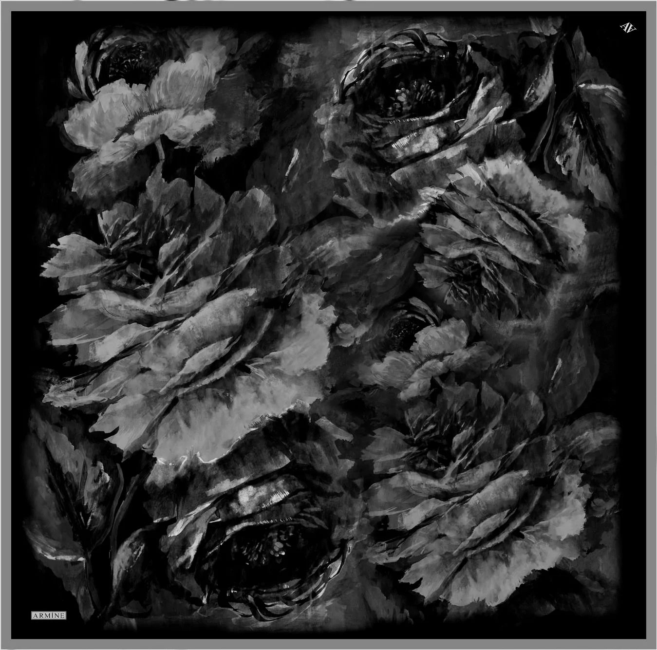 Armine Tuscany Floral Silk Scarf No. 1 Silk Hijabs,Armine Armine 