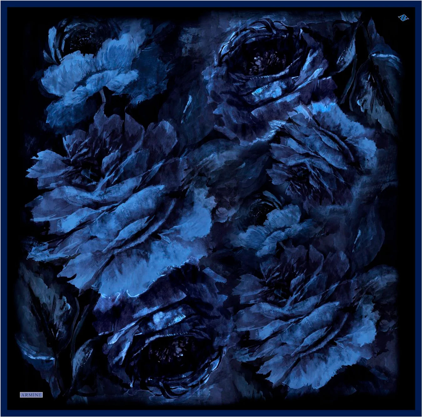 Armine Tuscany Floral Silk Scarf No. 3 Silk Hijabs,Armine Armine 