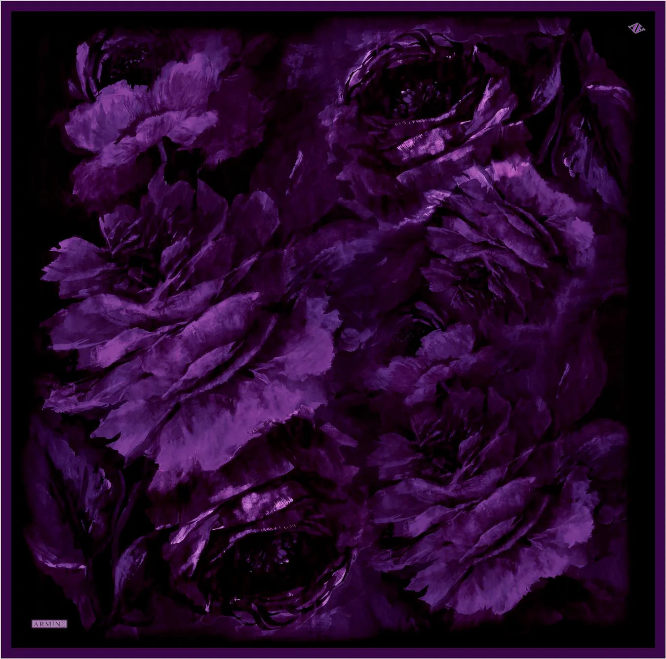 Armine Tuscany Floral Silk Scarf No. 4 Silk Hijabs,Armine Armine 