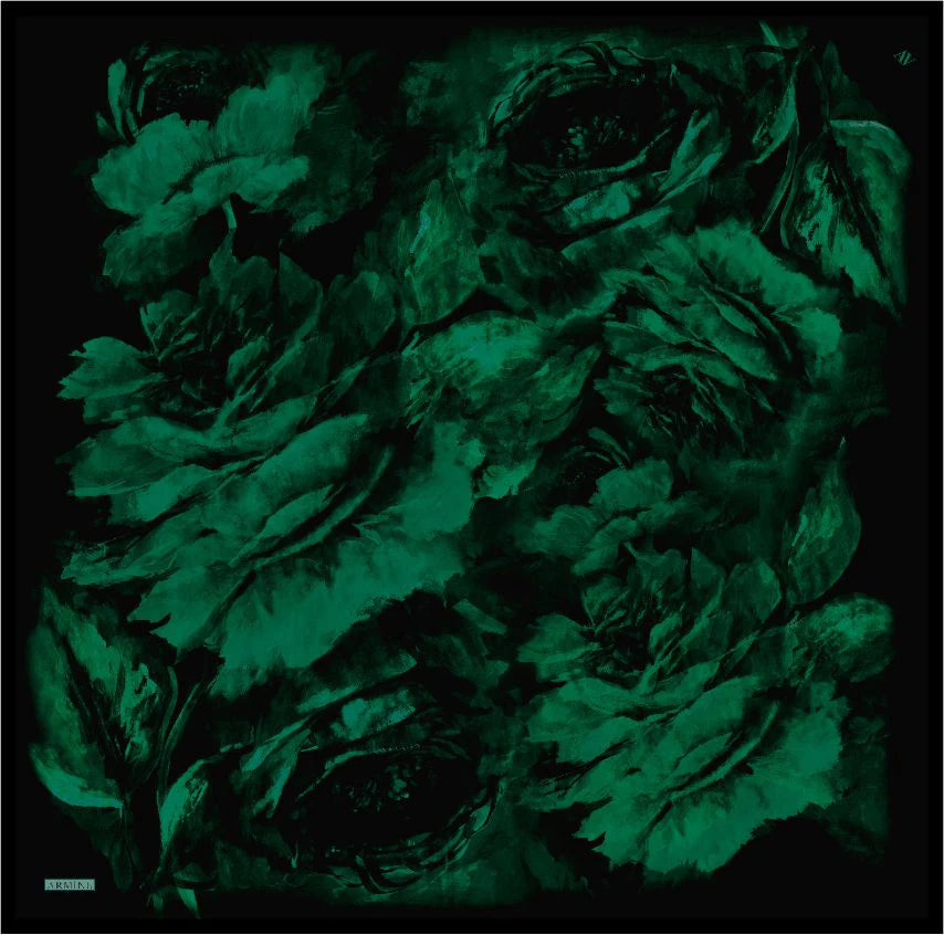 Armine Tuscany Floral Silk Scarf No. 6 Silk Hijabs,Armine Armine 