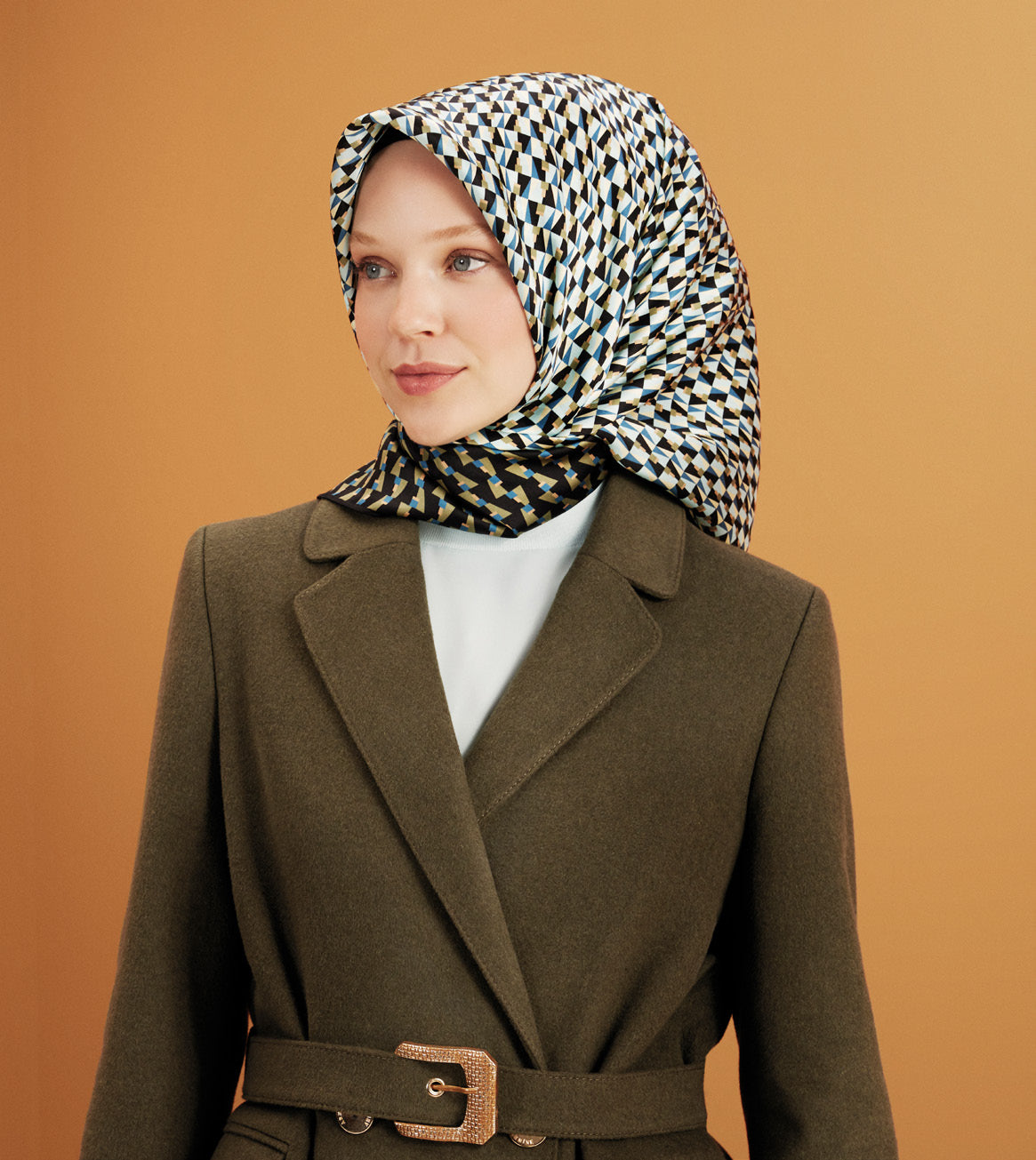 Armine Wallis Silk Twill Scarf No. 4 Silk Hijabs,Armine Armine 