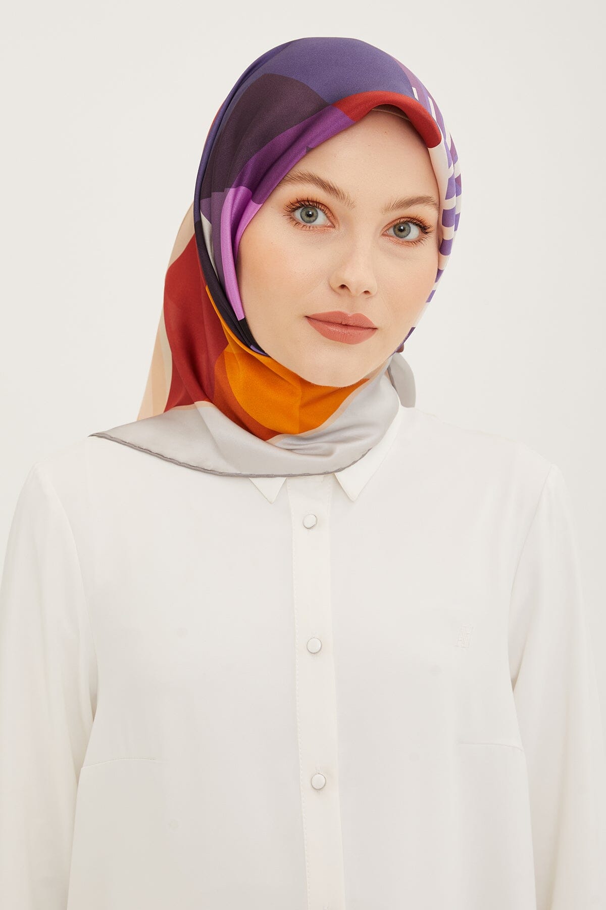 Armine Waze Turkish Silk Scarf #35 Silk Hijabs,Armine Armine 