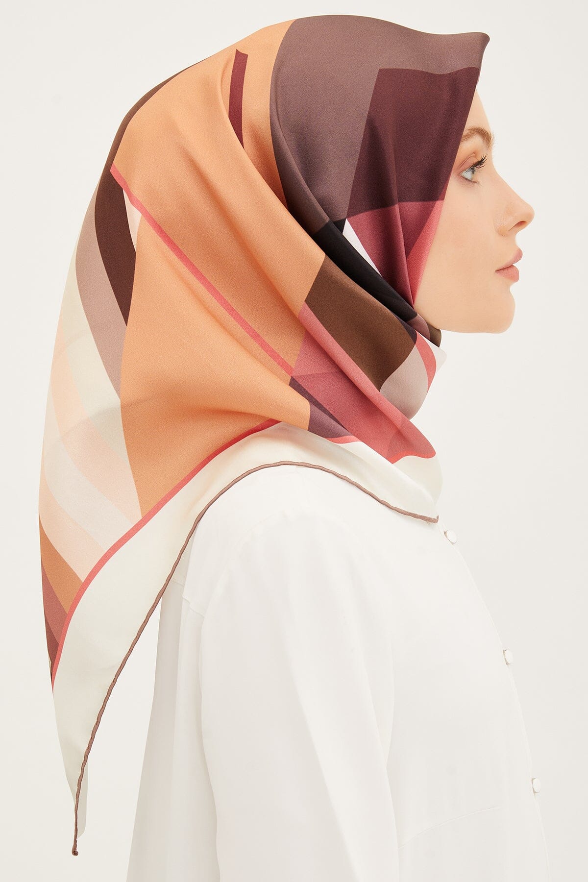 Armine Waze Turkish Silk Scarf #5 Silk Hijabs,Armine Armine 