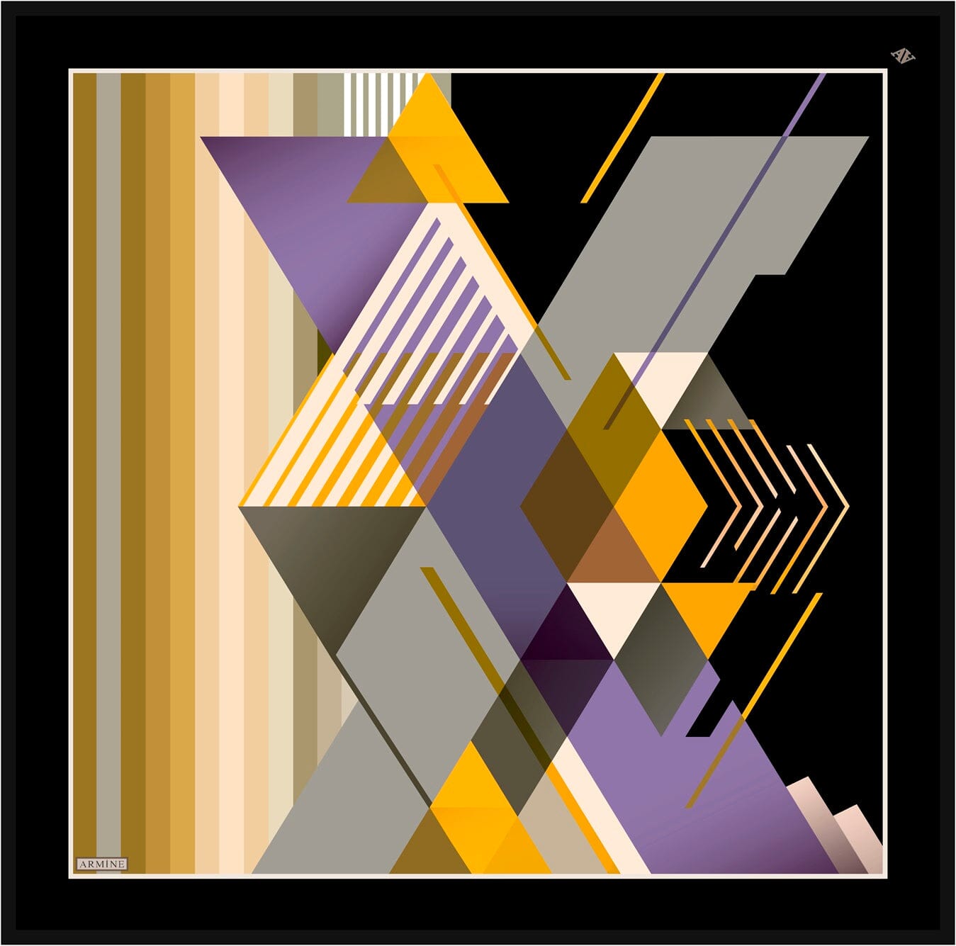 Armine Waze Turkish Silk Scarf #54 Silk Hijabs,Armine Armine 