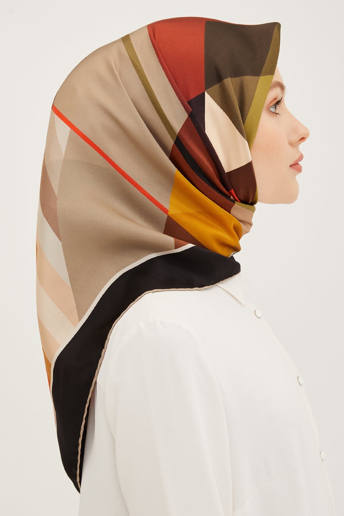Armine Waze Turkish Silk Scarf #6 Silk Hijabs,Armine Armine 