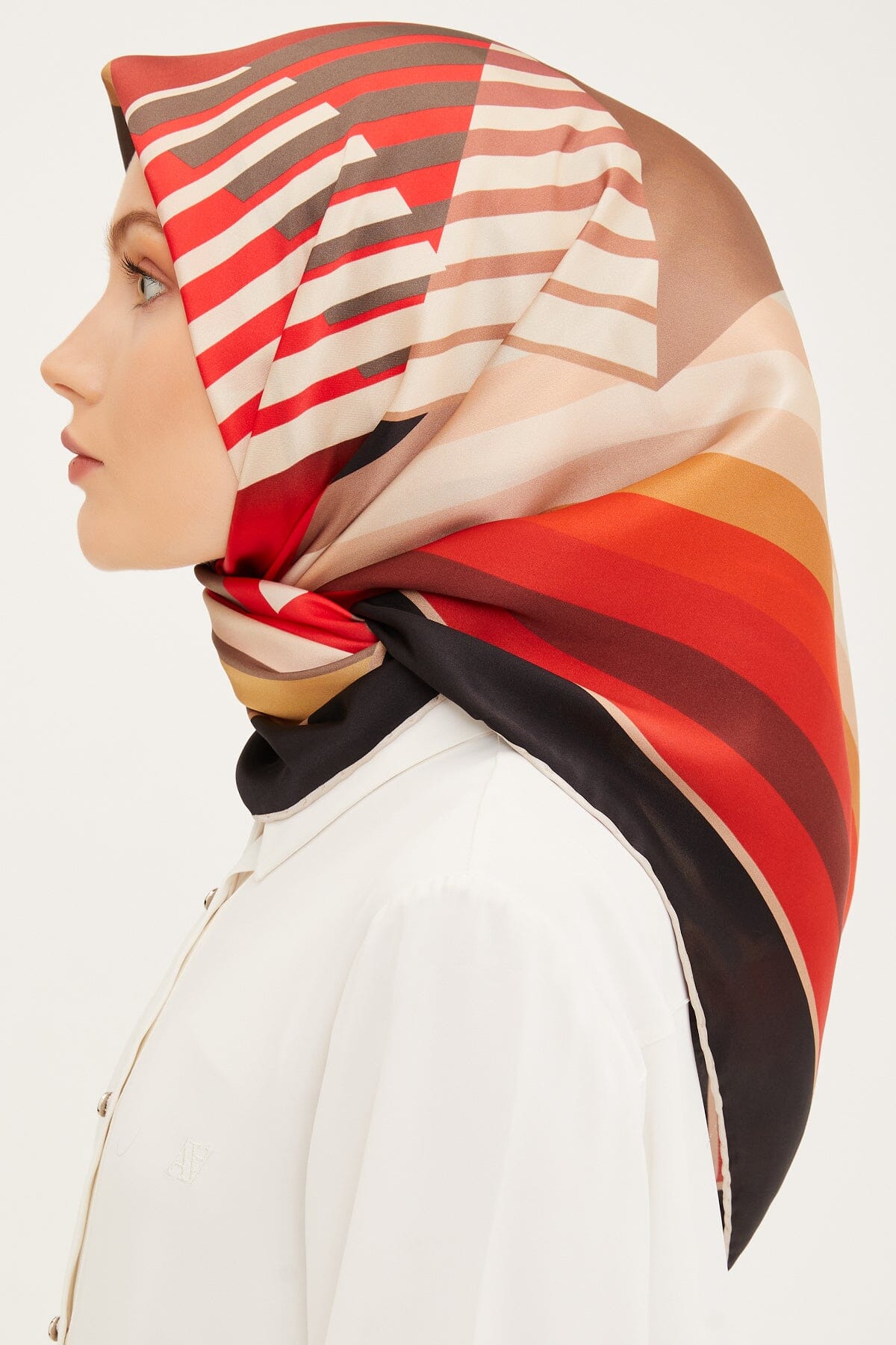 Armine Waze Turkish Silk Scarf #7 Silk Hijabs,Armine Armine 