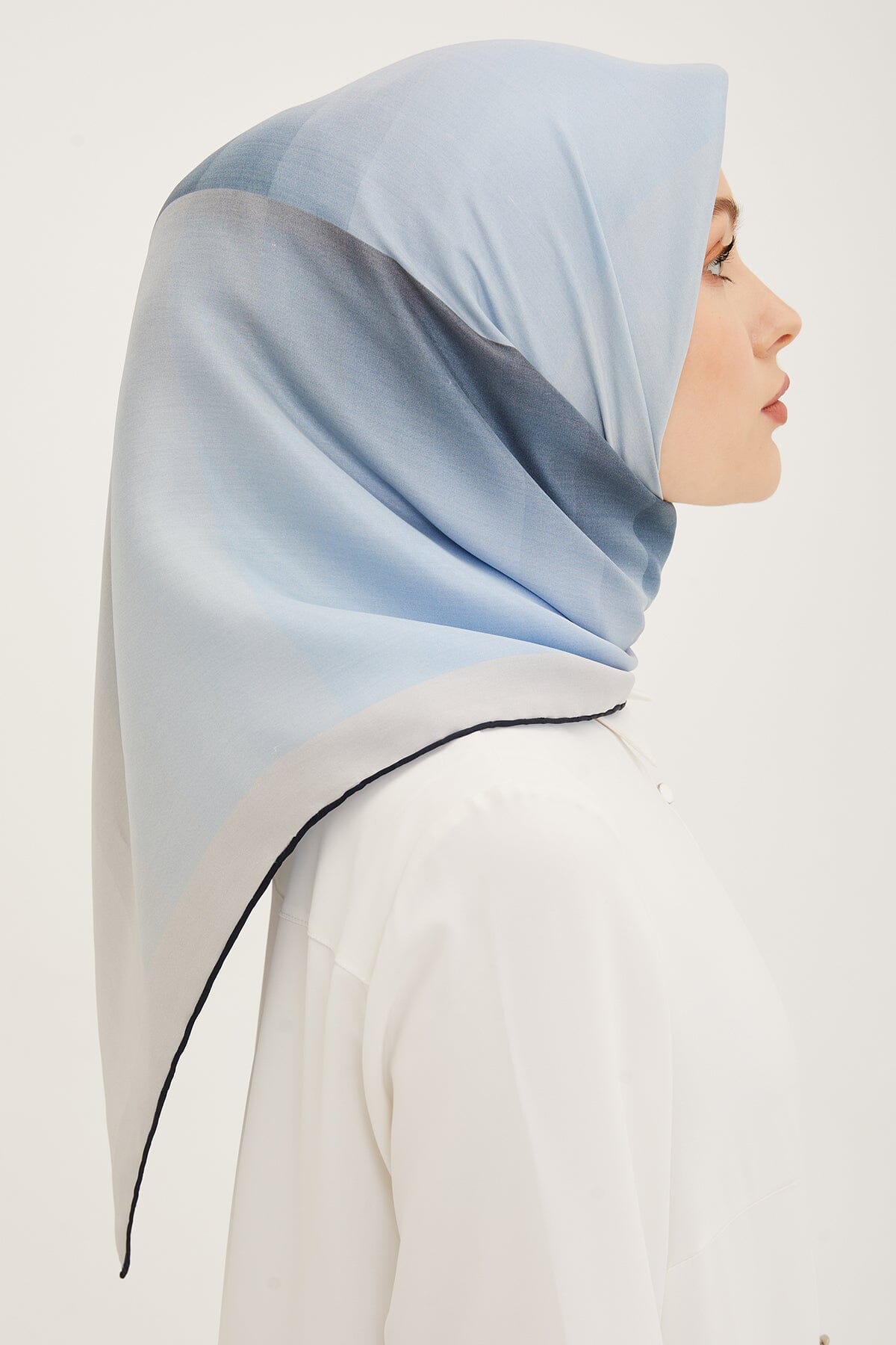 Armine Zahra Square Silk Scarf #13 Silk Hijabs,Armine Armine 
