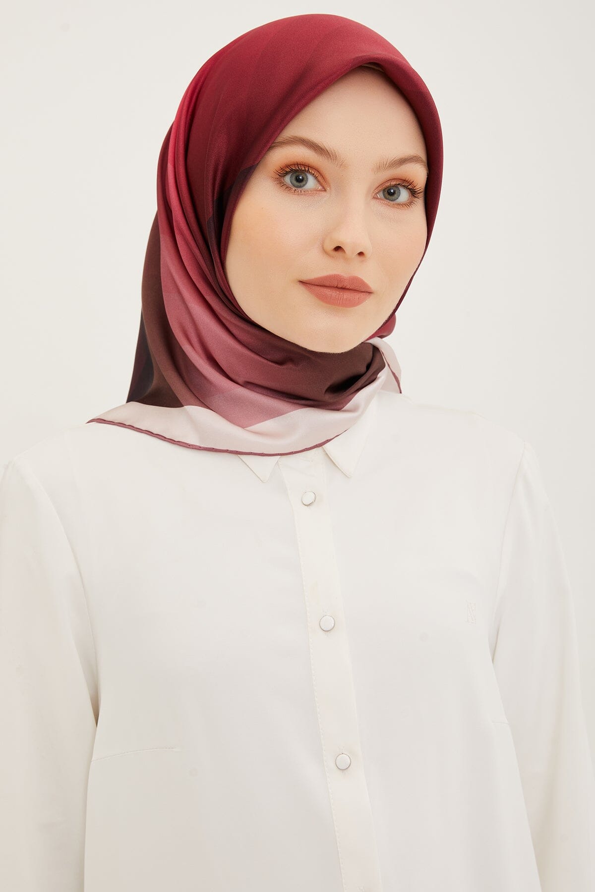 Armine Zahra Square Silk Scarf #32 Silk Hijabs,Armine Armine 