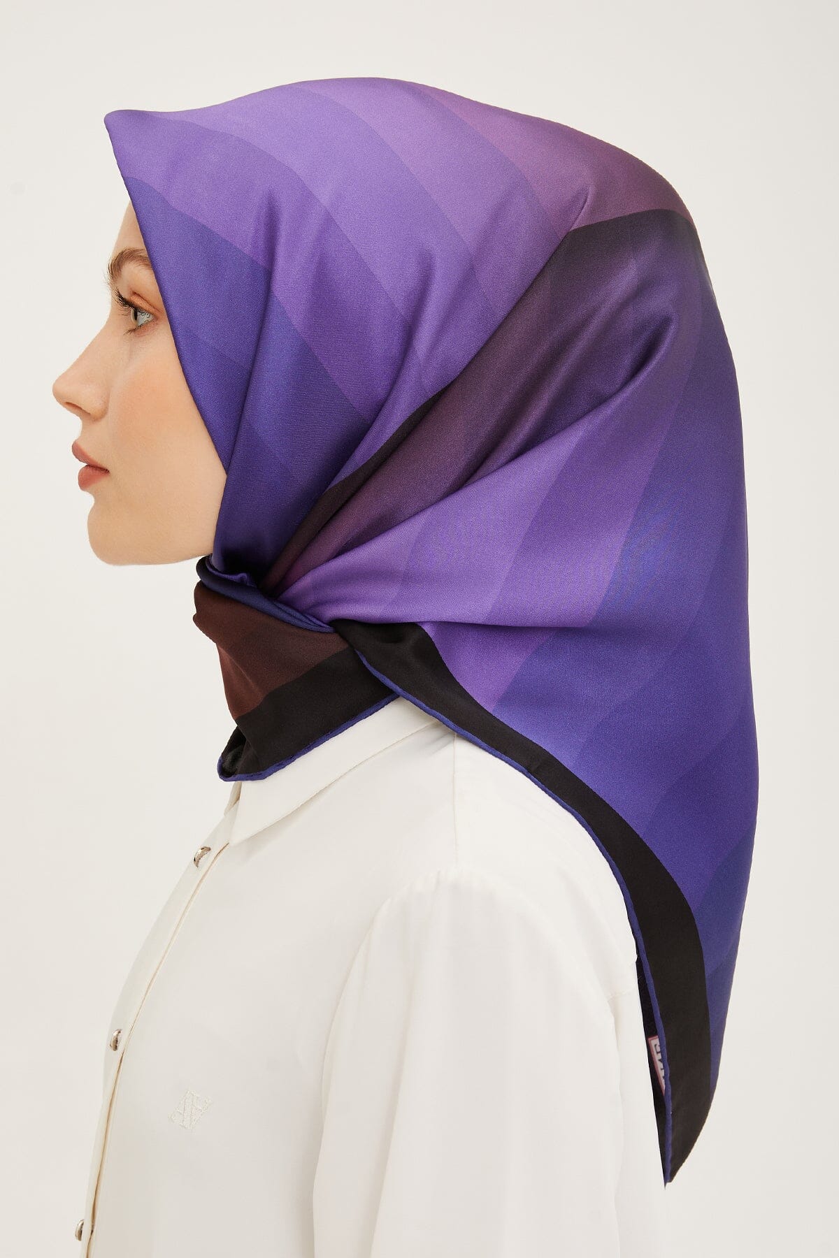 Armine Zahra Square Silk Scarf #34 Silk Hijabs,Armine Armine 