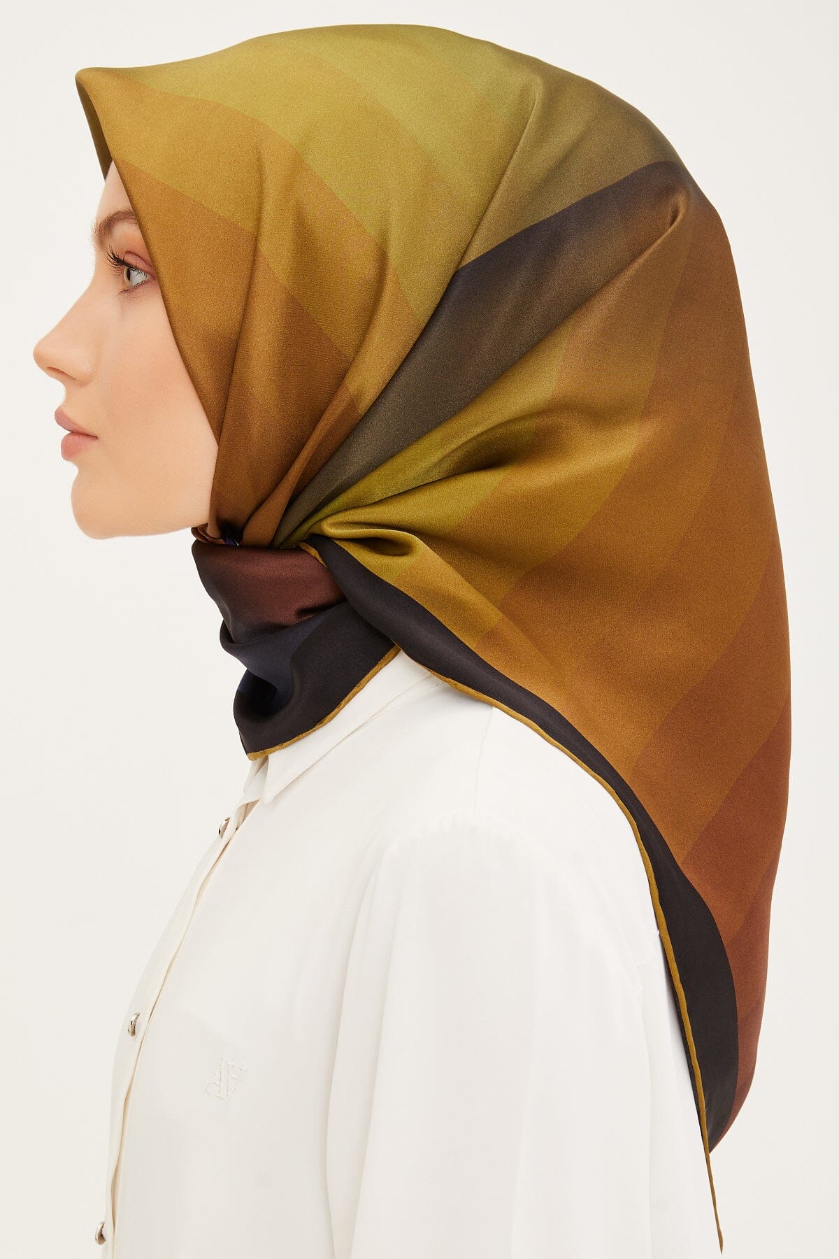 Armine Zahra Square Silk Scarf #36 Silk Hijabs,Armine Armine 