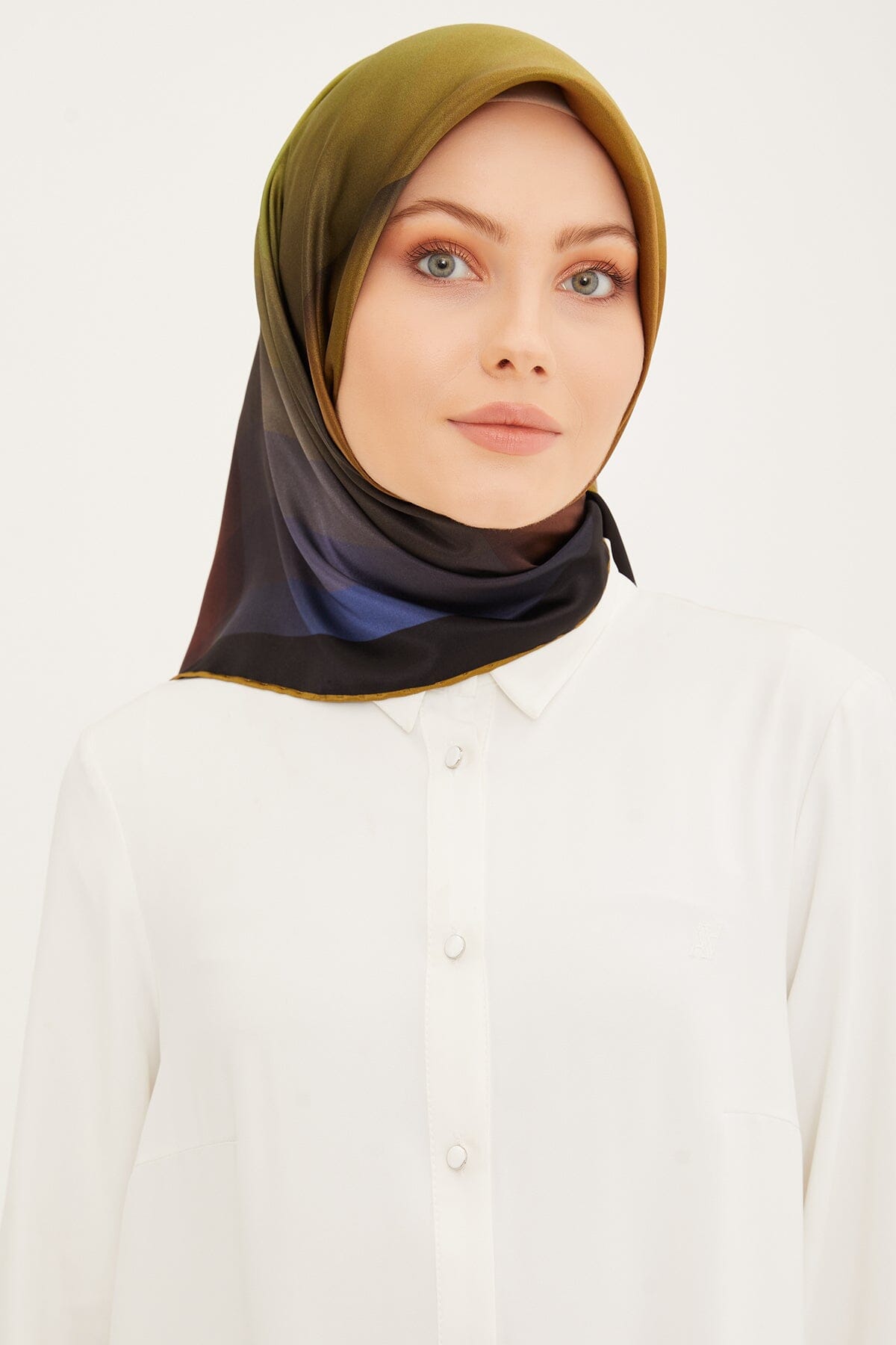 Armine Zahra Square Silk Scarf #36 Silk Hijabs,Armine Armine 