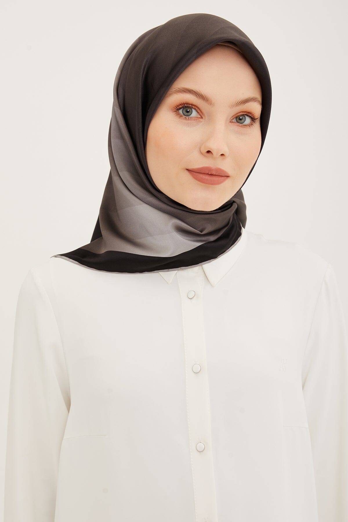 Armine Zahra Square Silk Scarf #53 Silk Hijabs,Armine Armine 
