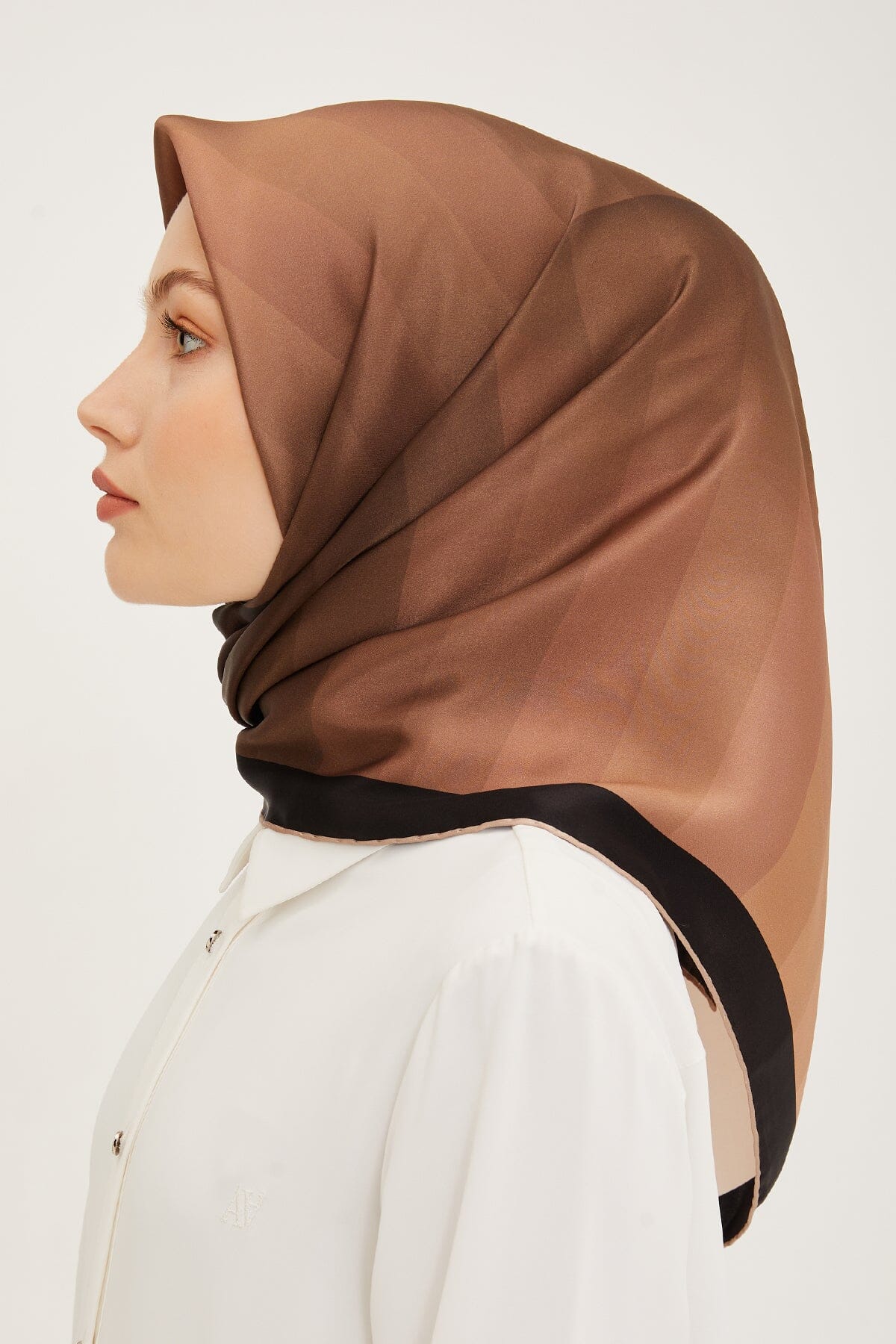 Armine Zahra Square Silk Scarf #8 Silk Hijabs,Armine Armine 