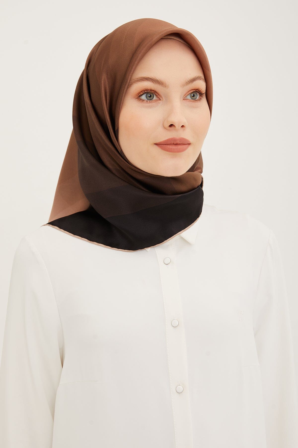 Armine Zahra Square Silk Scarf #8 Silk Hijabs,Armine Armine 