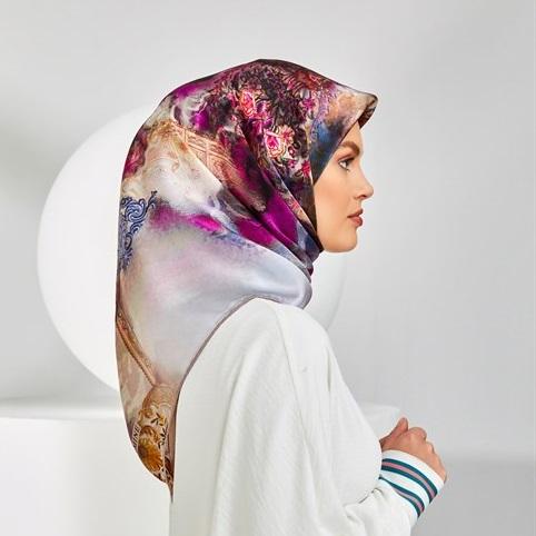 Armine Mila Turkish Silk Hijab No. 3 - Beautiful Hijab Styles