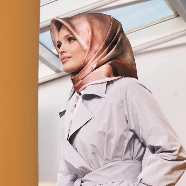 Armine Fantasy Silk Hair Wrap No. 1 - Beautiful Hijab Styles